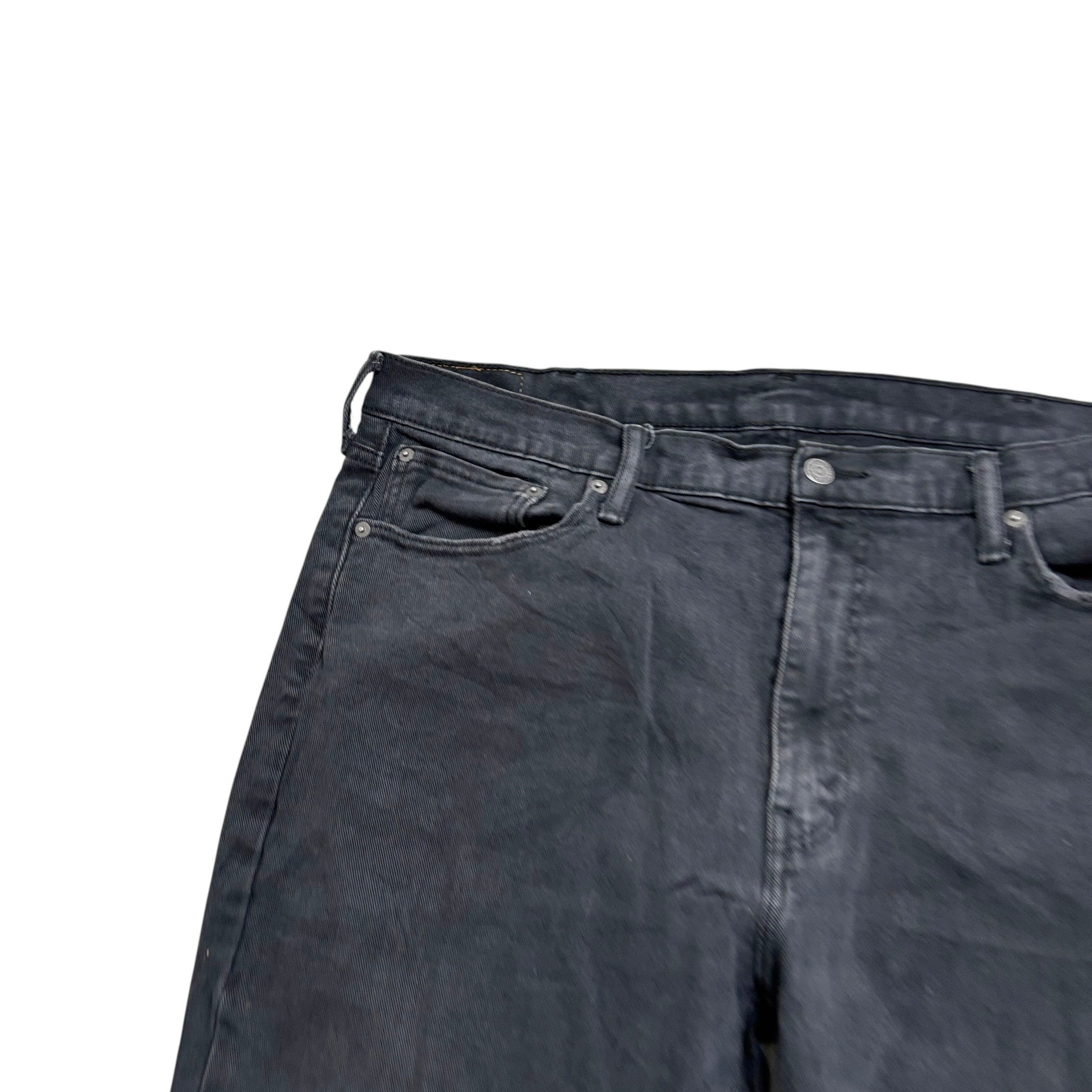 Levis 514 Trousers W40 L30 Mens Black Regular Straight Fit Cotton Pants