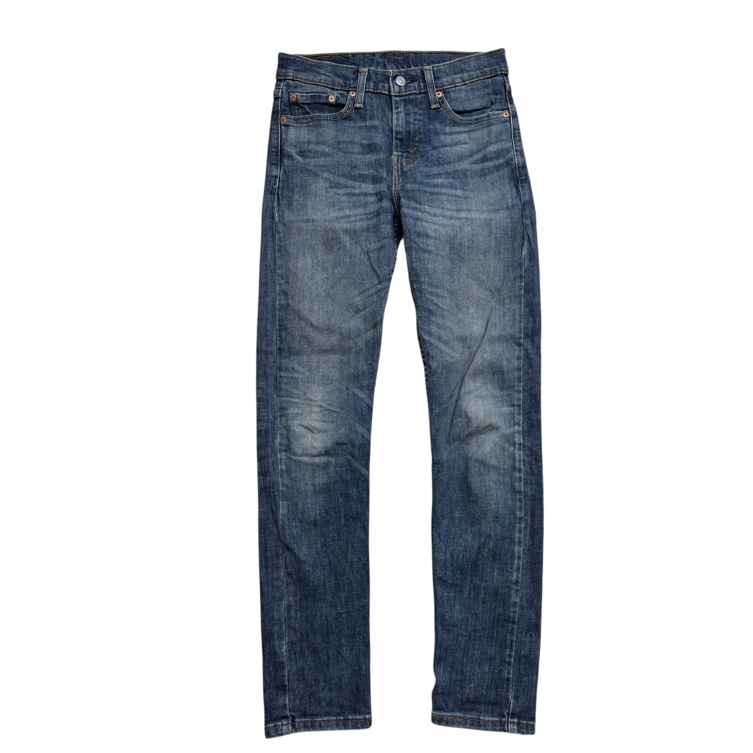 Levis 510 Jeans W28 L31 Mens Dark Blue Skinny Fit Stretch Denim