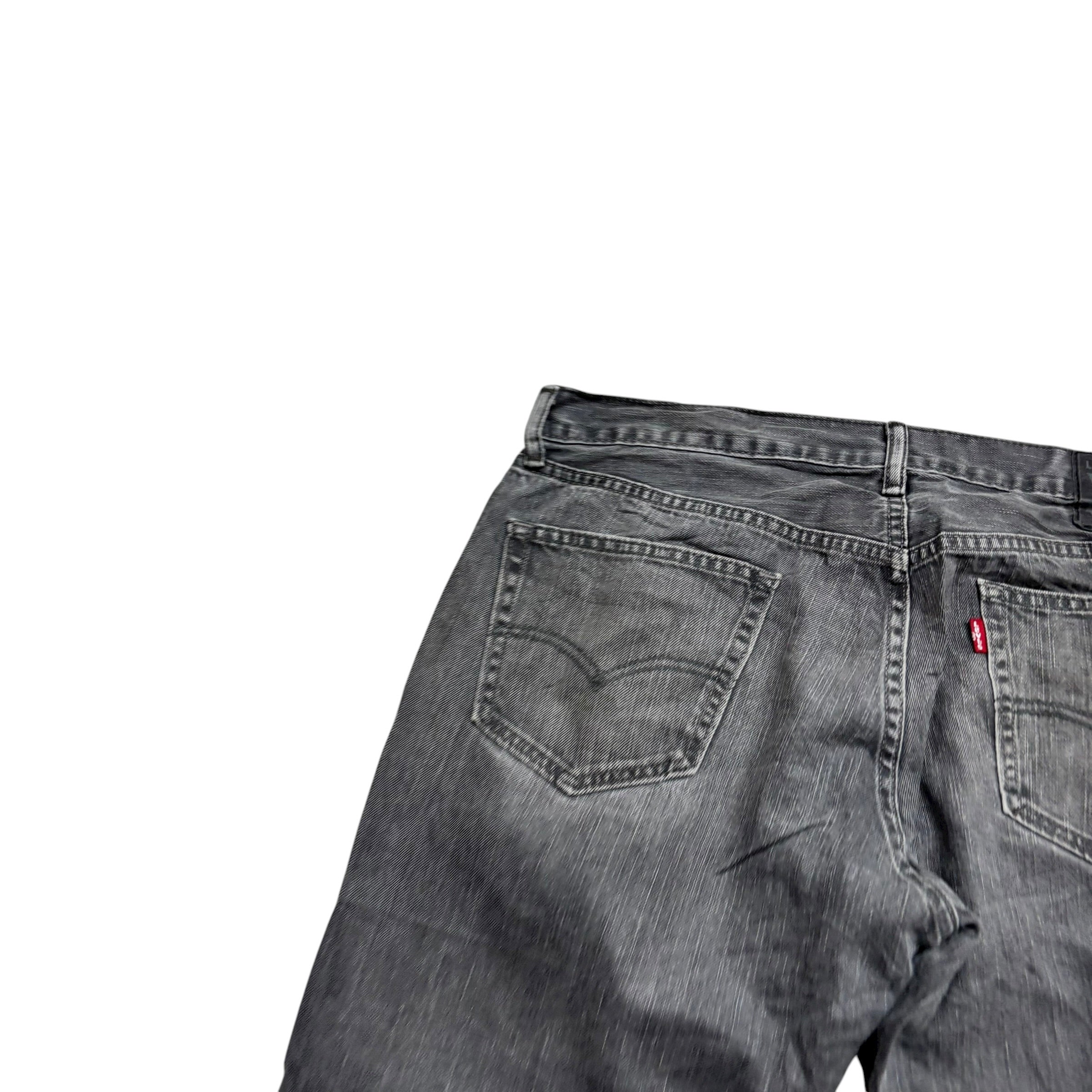 Levis 559 Jeans W34 L29 Mens Grey Baggy Relaxed Straight Fit Denim