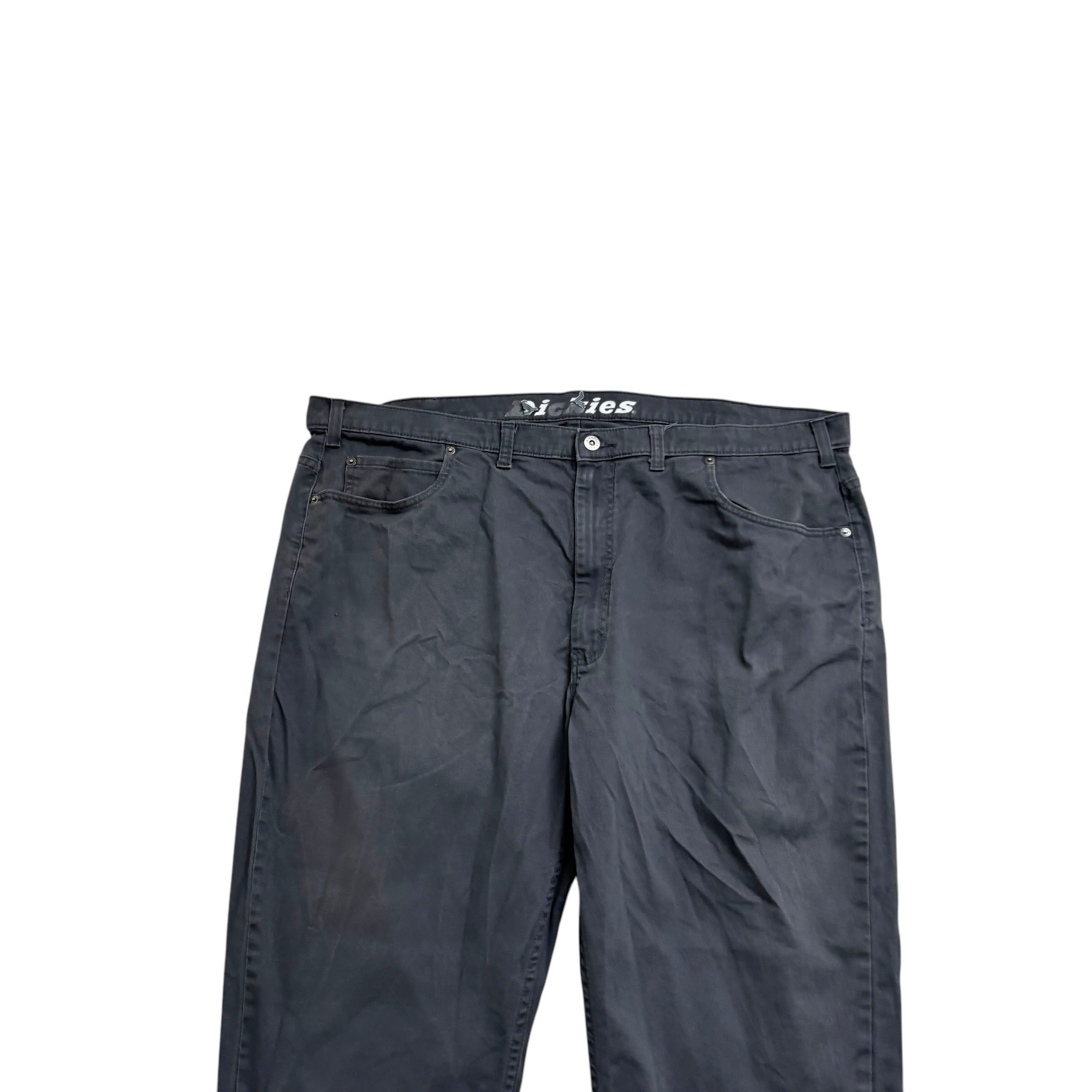 Dickies Trousers W44 L30 Mens Grey Regular Straight Fit Trousers