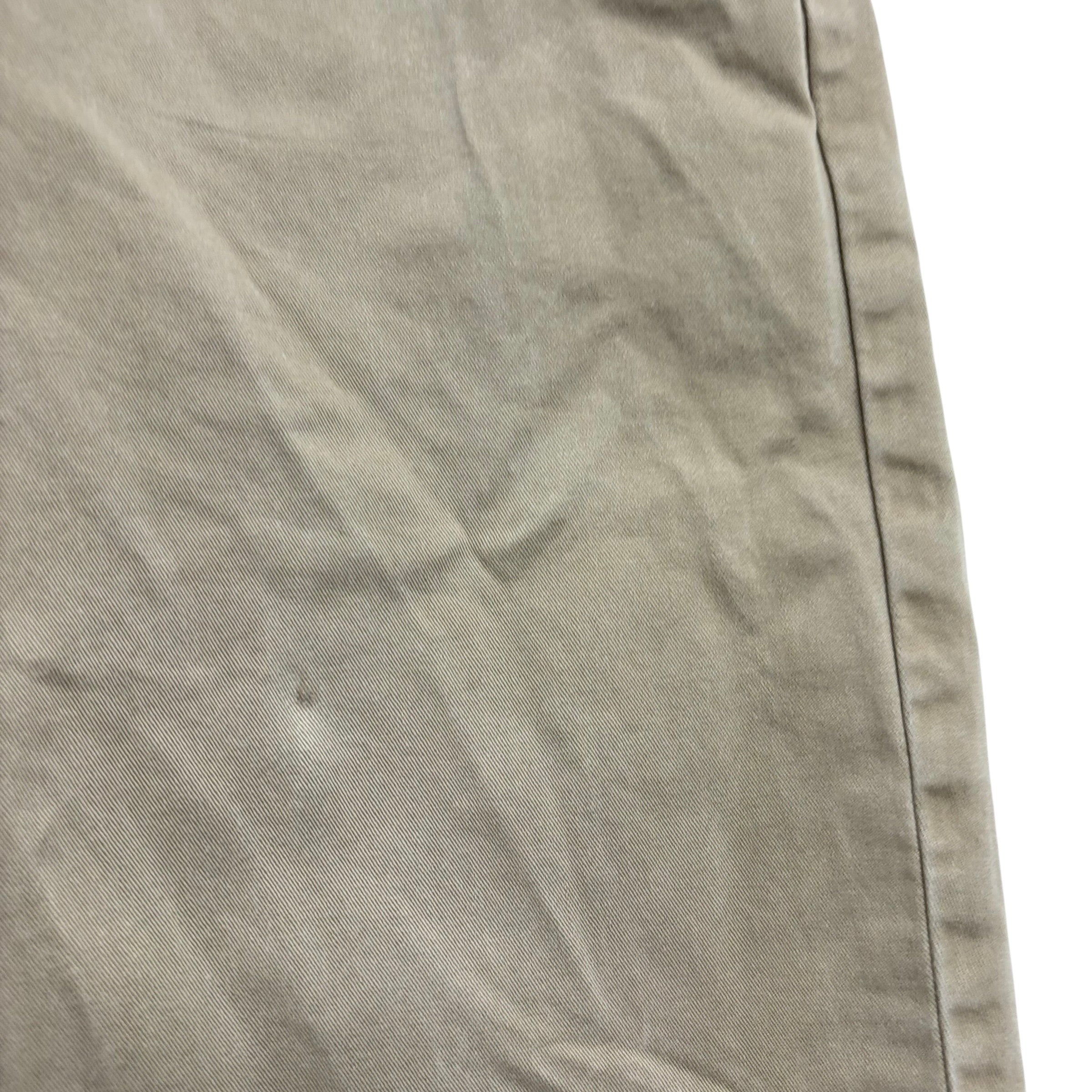 Levis Signature Trousers W34 L31 Mens Beige Tapered Fit Stretch Pants