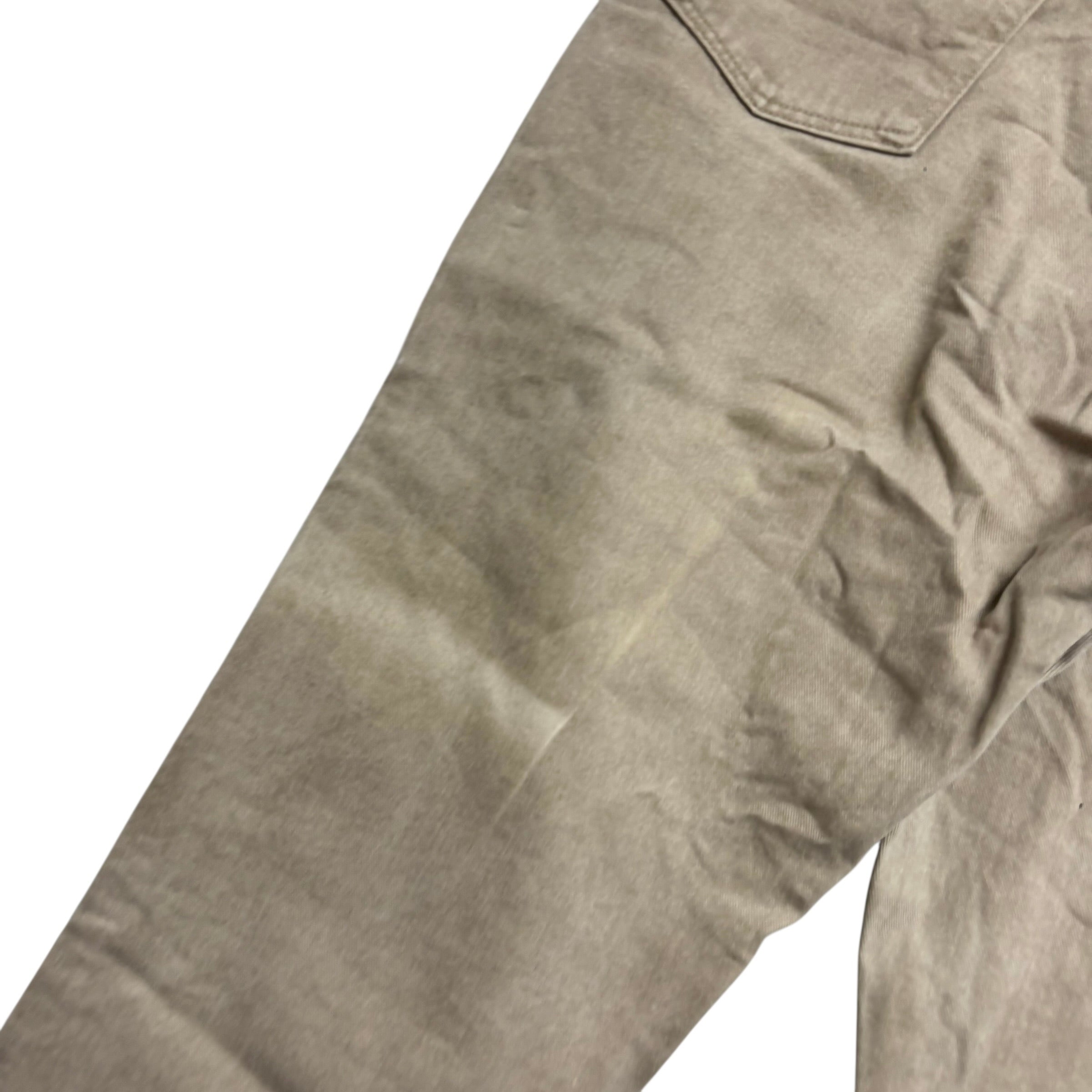 Wrangler Jeans W36 L32 Mens Beige Relaxed Tapered Fit Vintage Denim