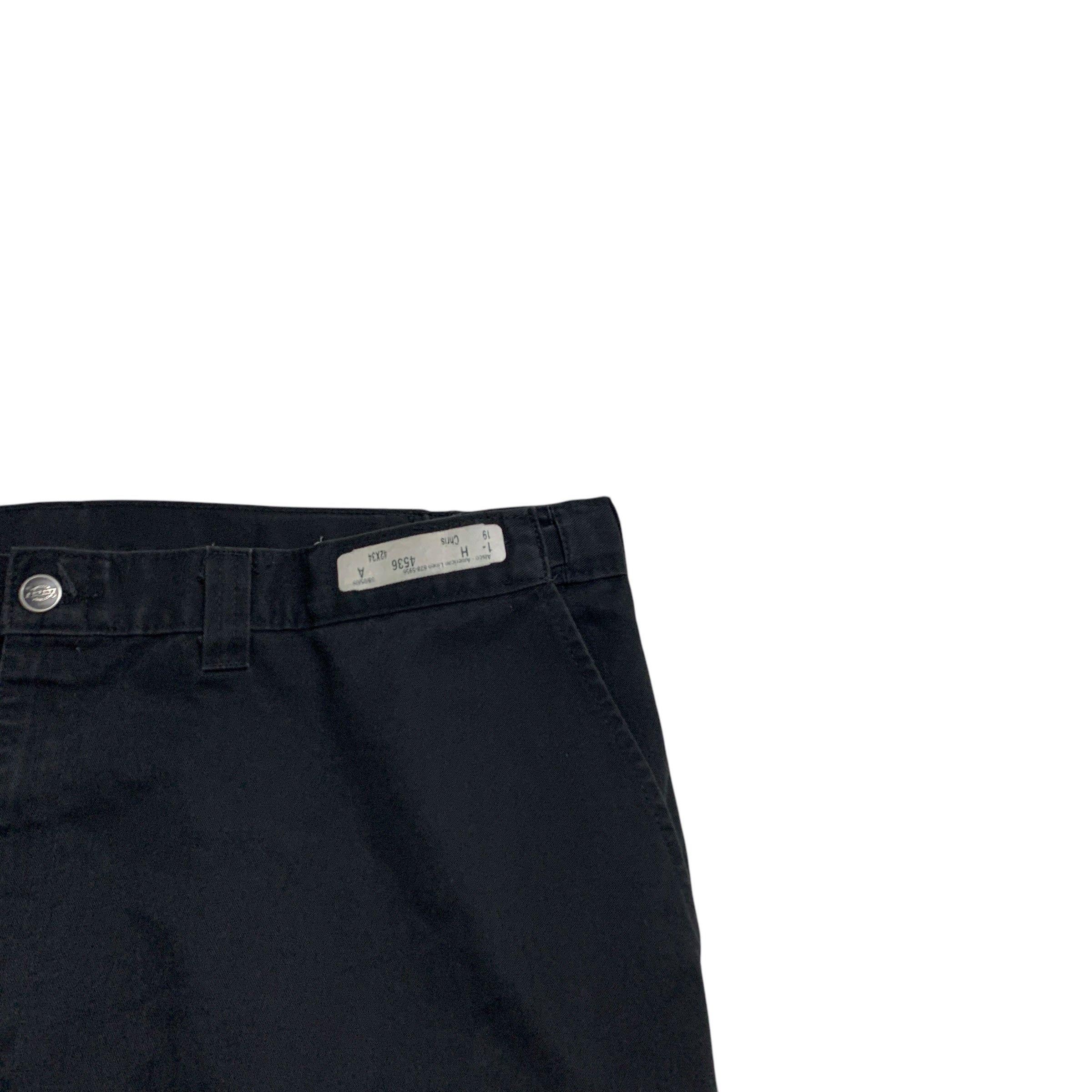 Dickies Trousers W42 L34 Mens Black Pants Baggy Relaxed Fit Workwear