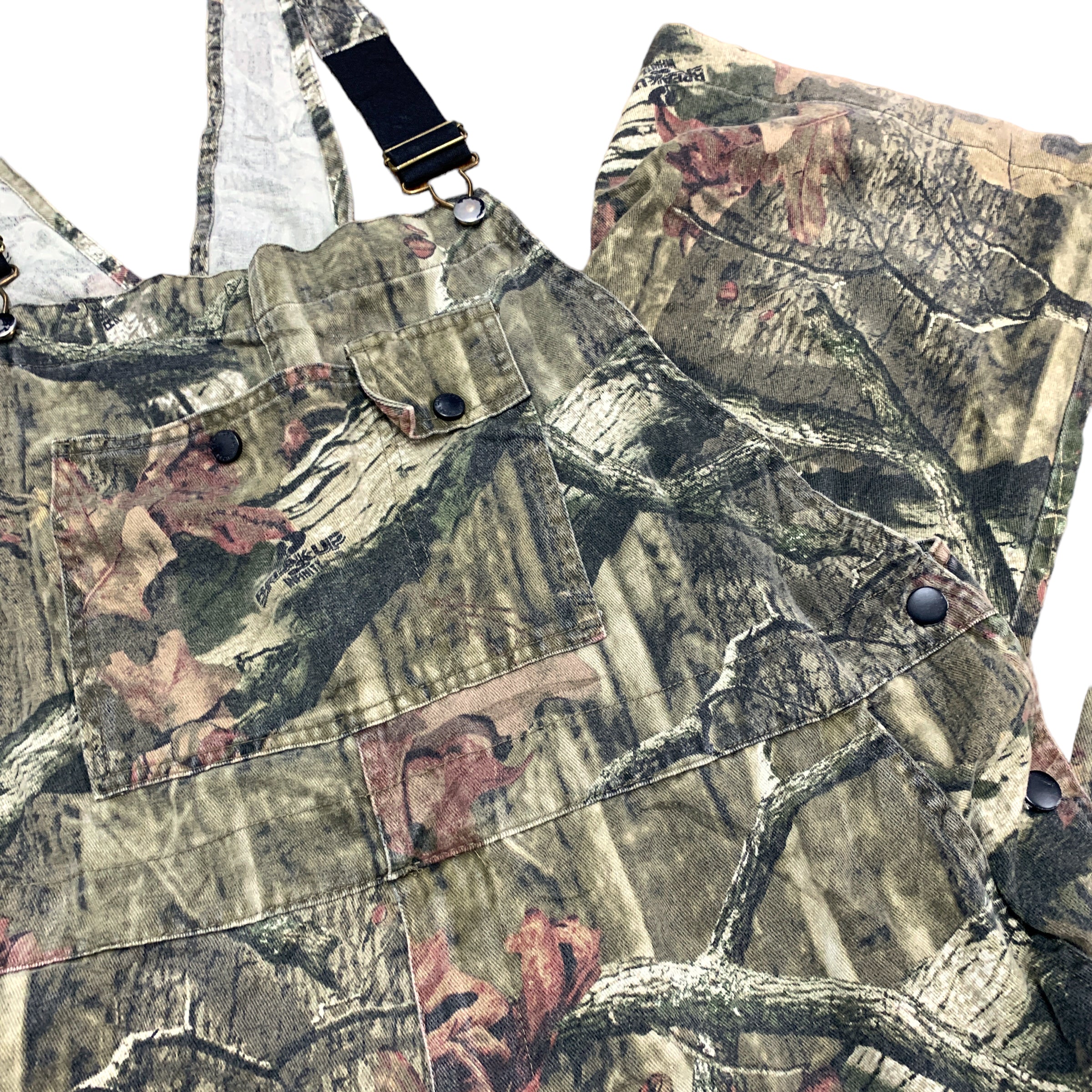 Vintage Mossy Oak RealTree Dungarees Overalls XXL