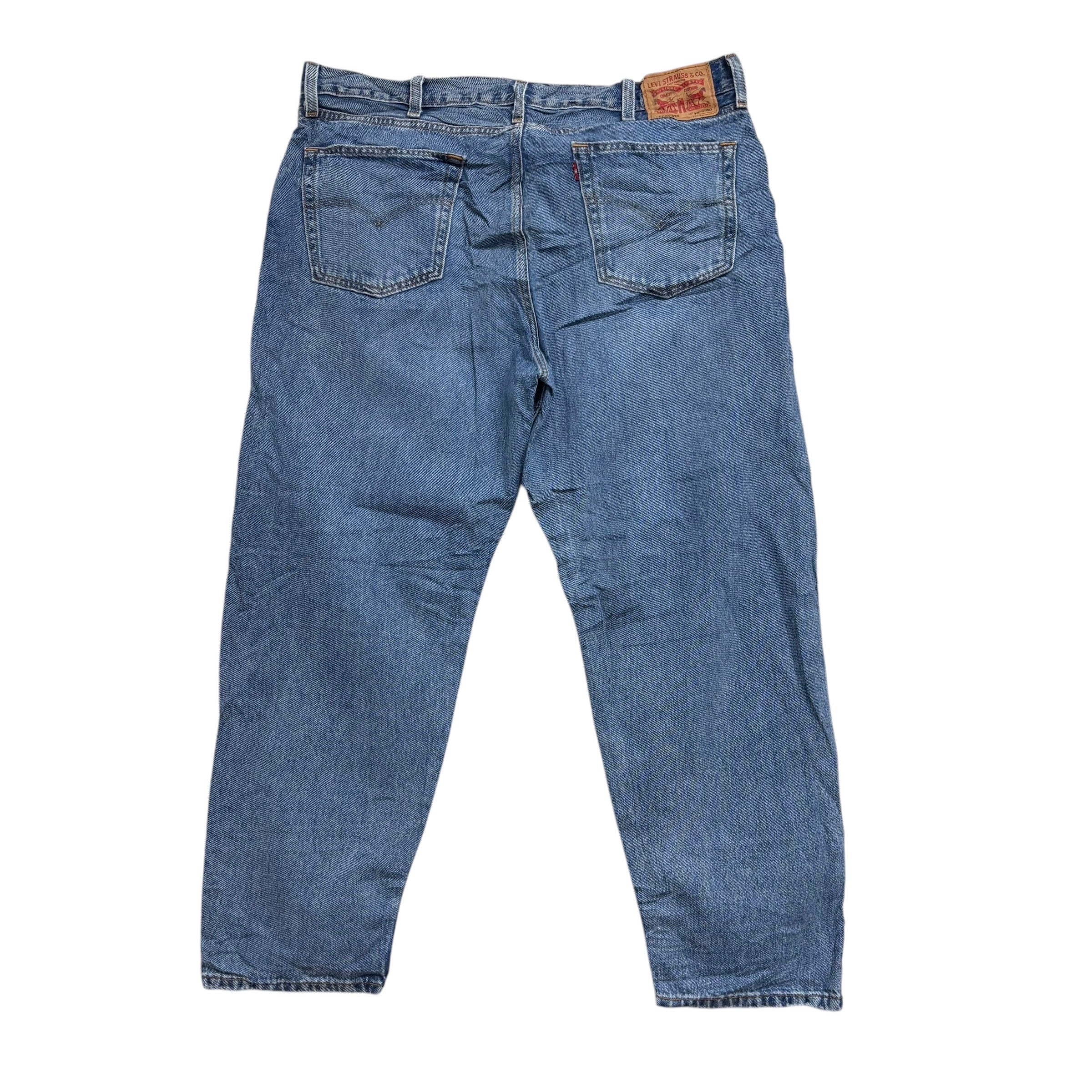 Levis 550 92 Jeans W38 L29 Mens Light Blue Relaxed Tapered Fit Denim (E)