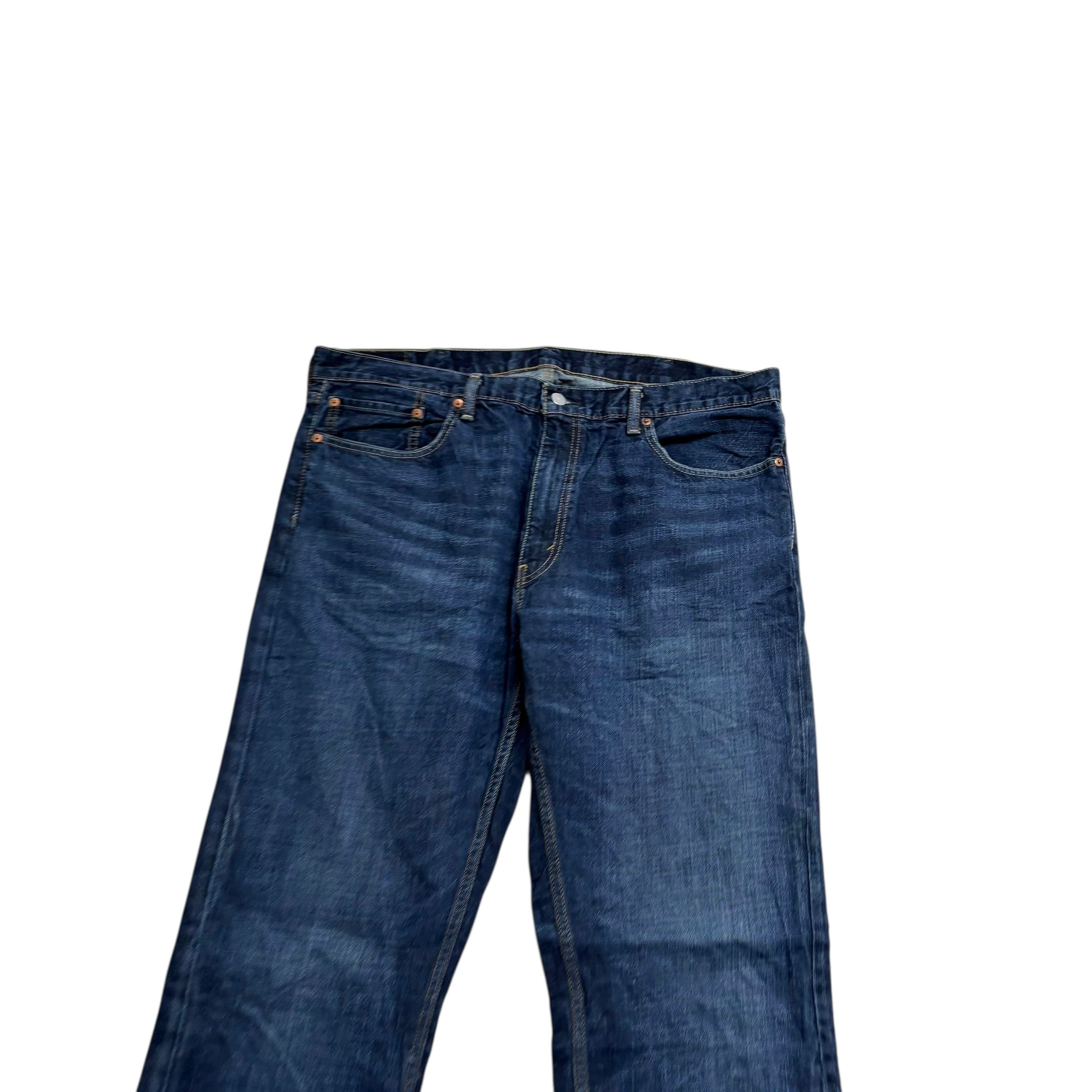 Levis 559 Jeans W40 L36 Mens Dark Blue Relaxed Straight Fit Denim