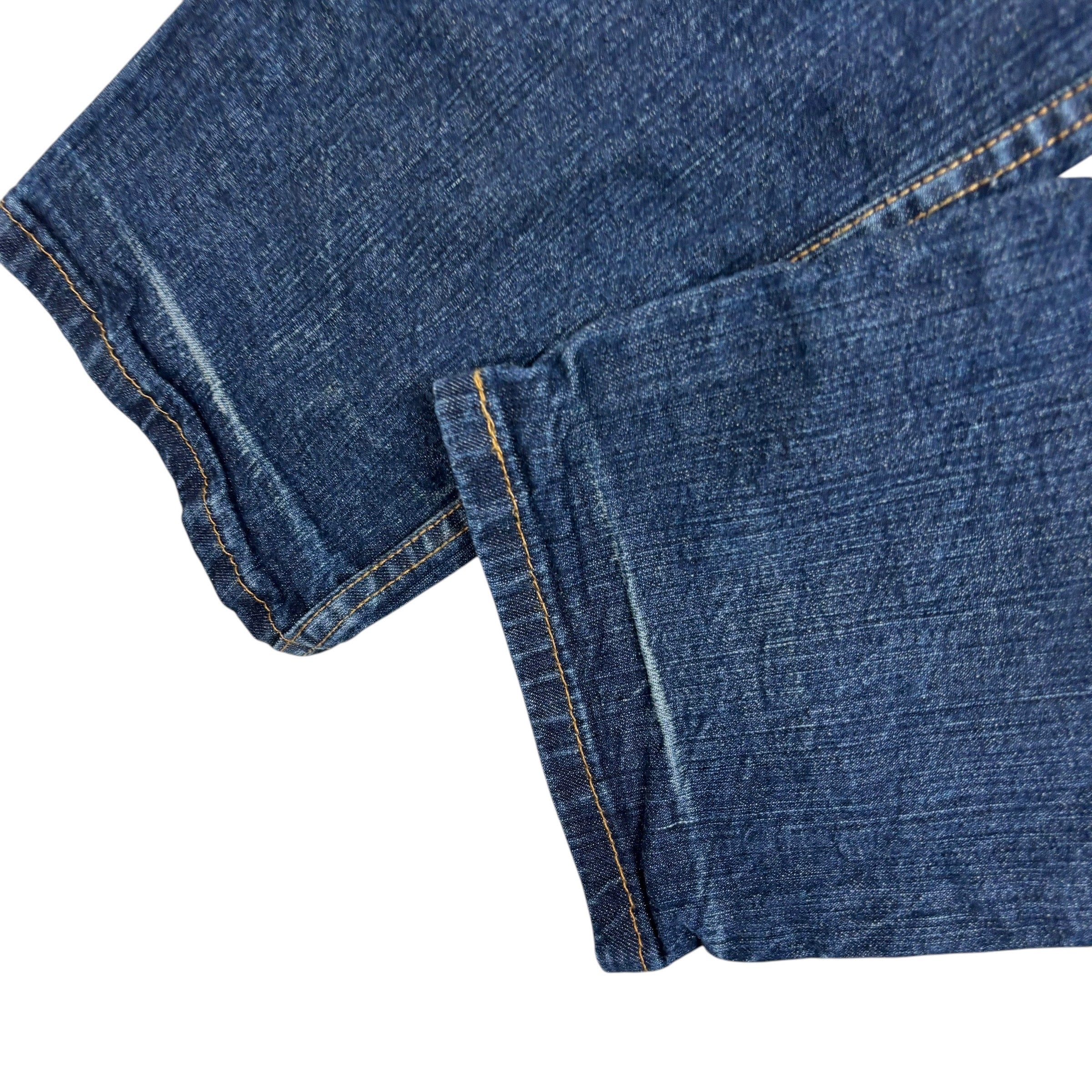 Levis 514 Jeans W30 L30 Mens Dark Blue Regular Straight Fit Stretch Denim (E)