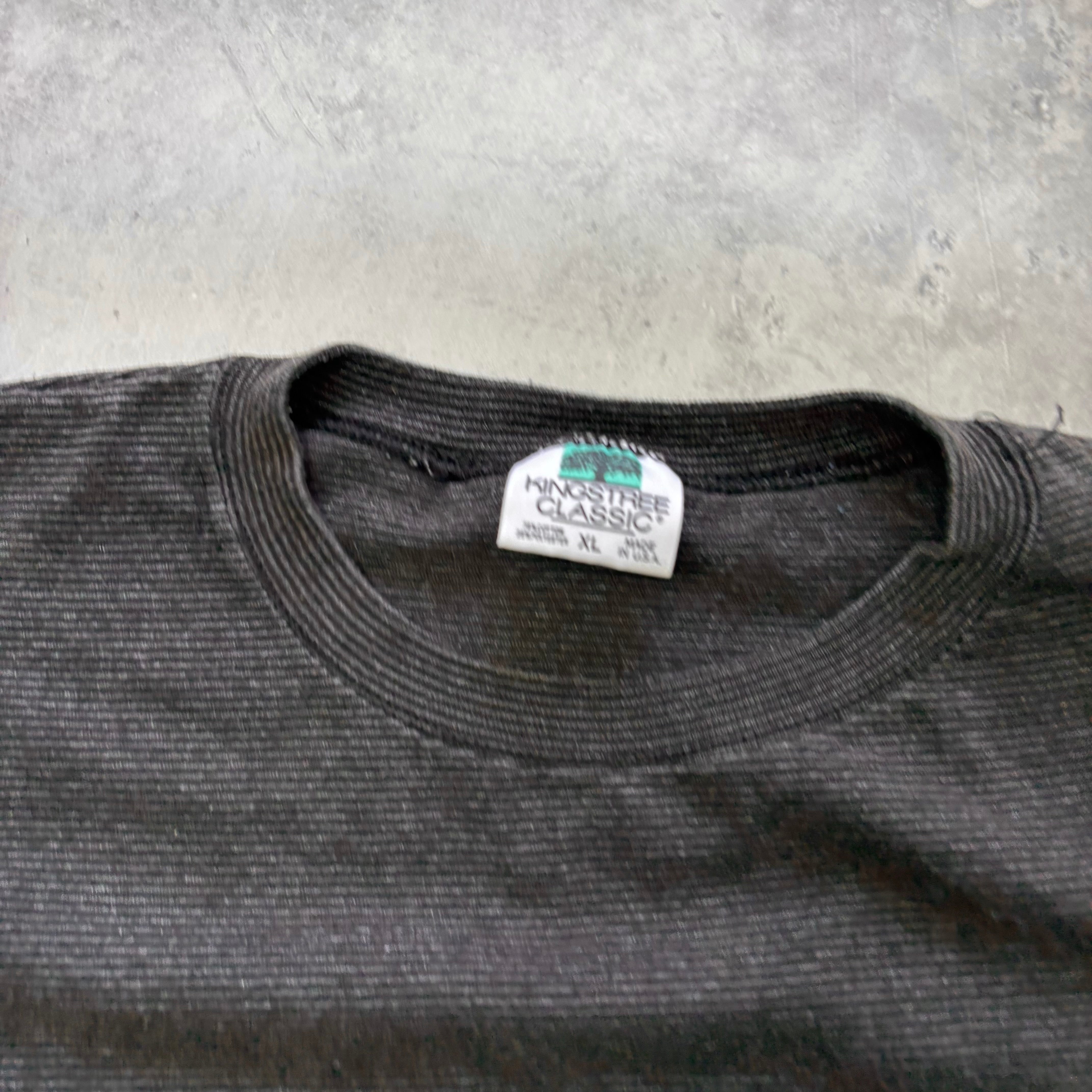 Vintage T Shirt Mens XL Grey Single Stitch Graphic Print 90s USA