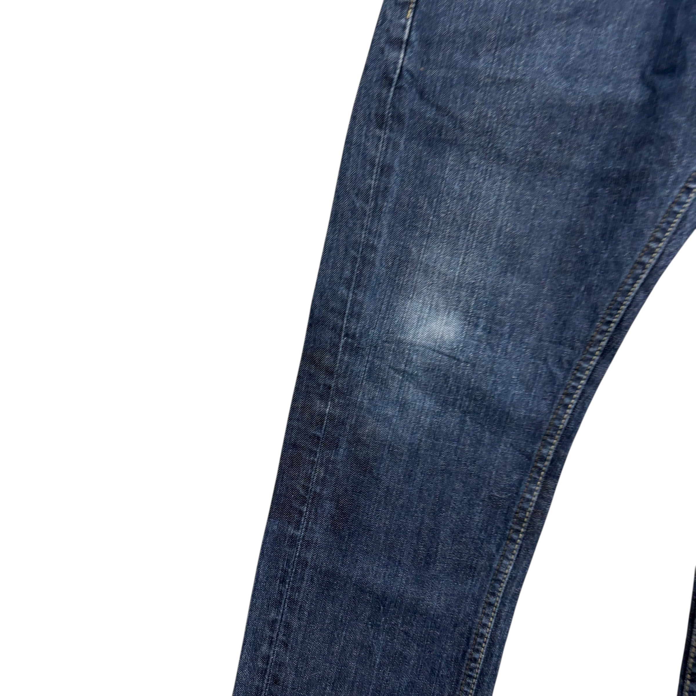 Levis 511 Jeans W33 L30 Mens Dark Blue Slim Fit Vintage Denim