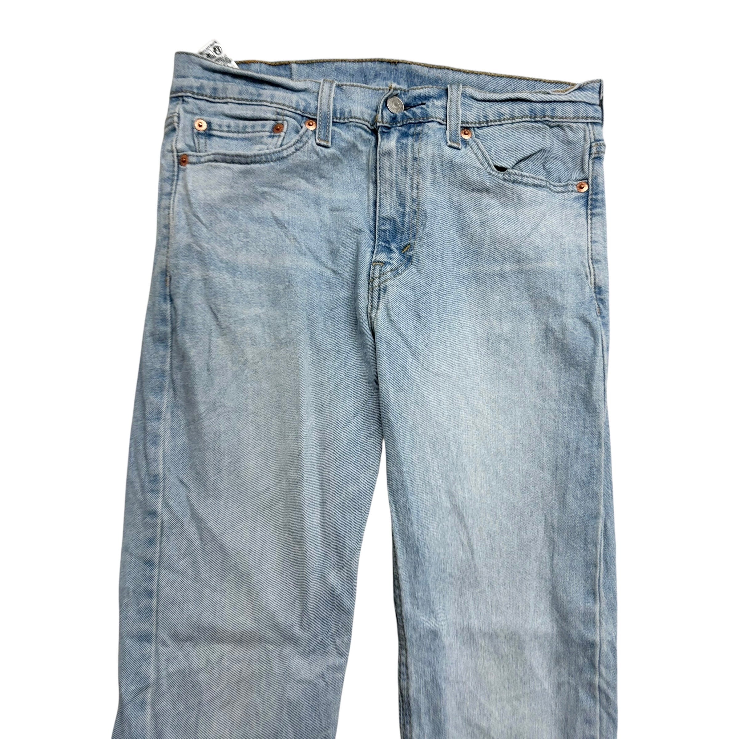 Levis 510 Jeans W29 L30 Mens Light Blue Skinny Fit Stretch Denim (E)
