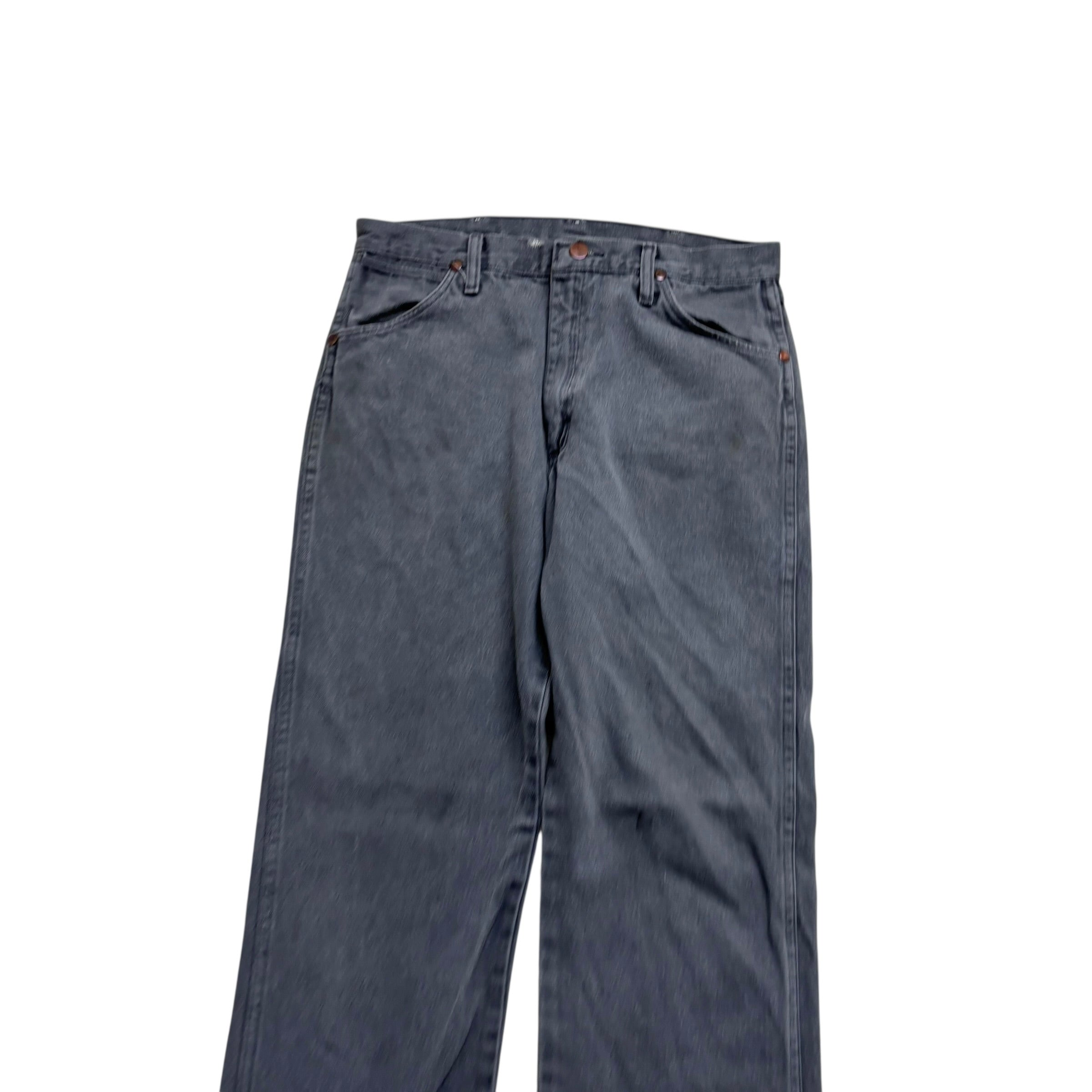 Wrangler Jeans Cowboy Cut W31 L34 Mens Grey 936 Slim Fit Denim (F)