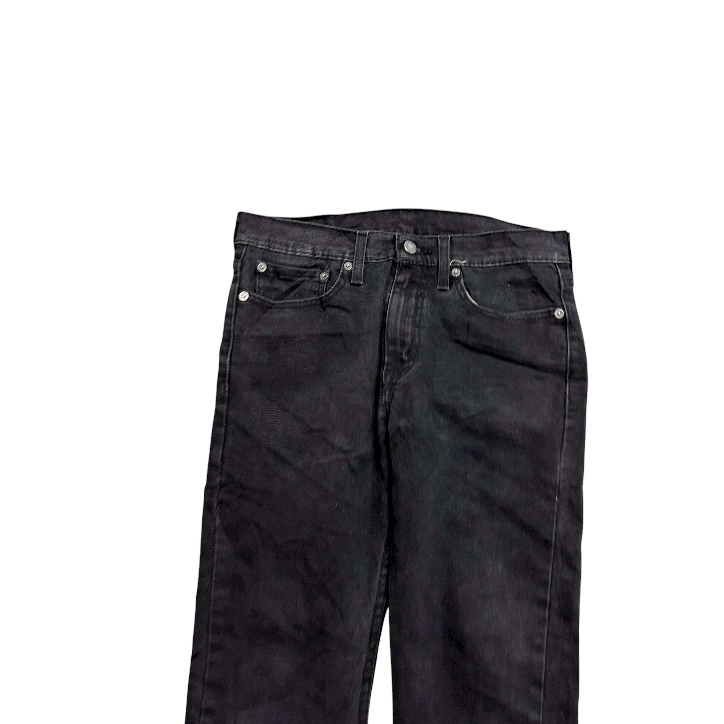 Levis 510 Jeans W30 L29 Mens Black Skinny Fit Stretch Denim