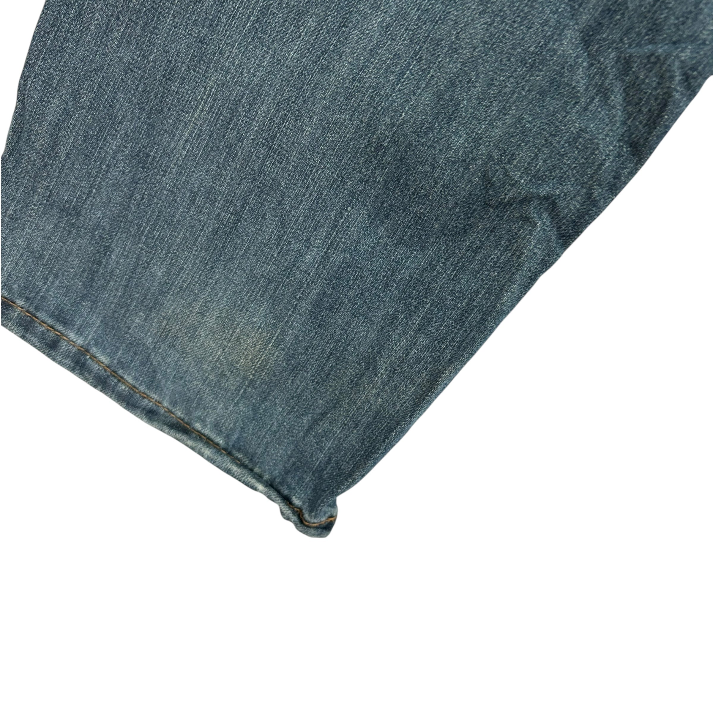 Levis 559 Jeans W33 L32 Mens Dark Blue Baggy Relaxed Straight Fit Denim