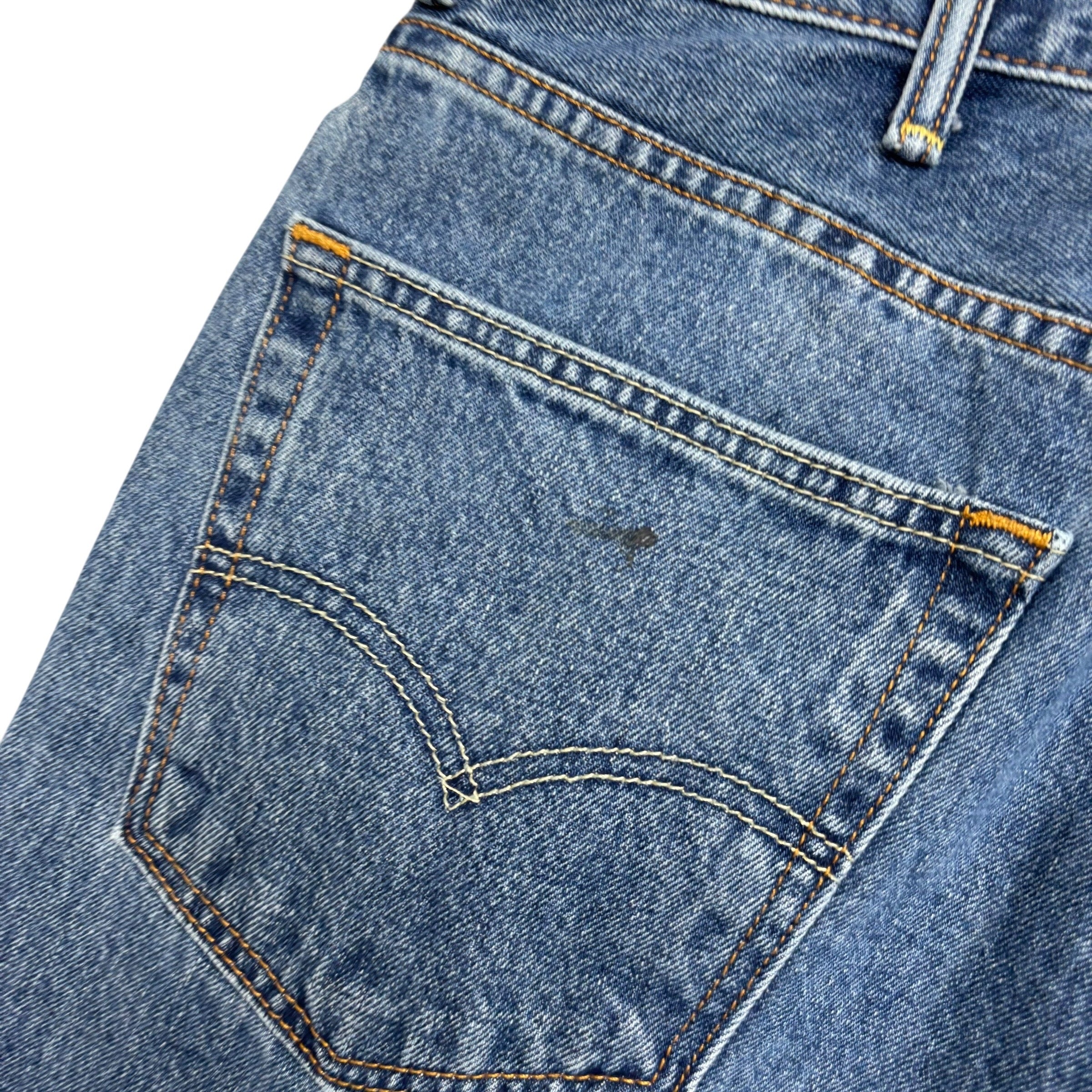 Levis 550 Jeans W38 L30 Mens Mid Blue Baggy Relaxed Straight Fit Denim