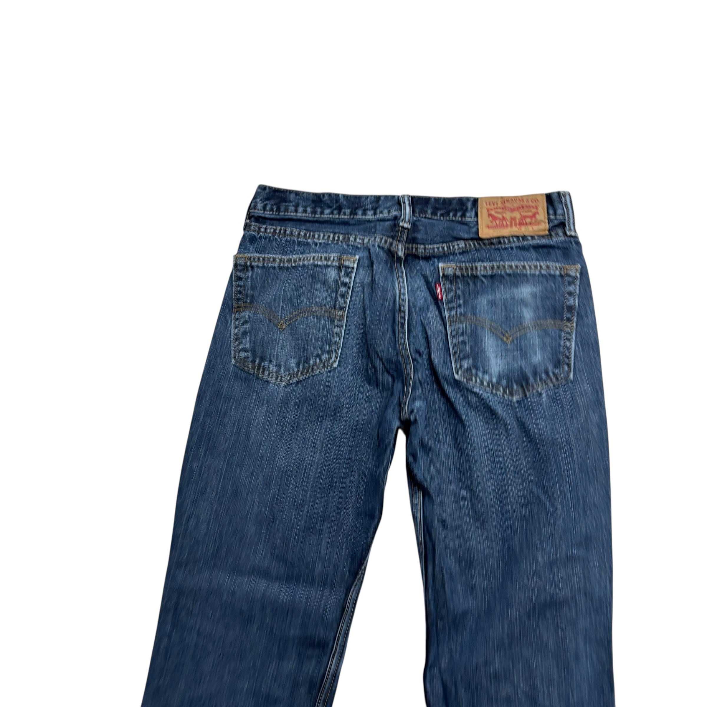 Levis 514 Jeans W31 L30 Mens Dark Blue Regular Straight Fit Denim