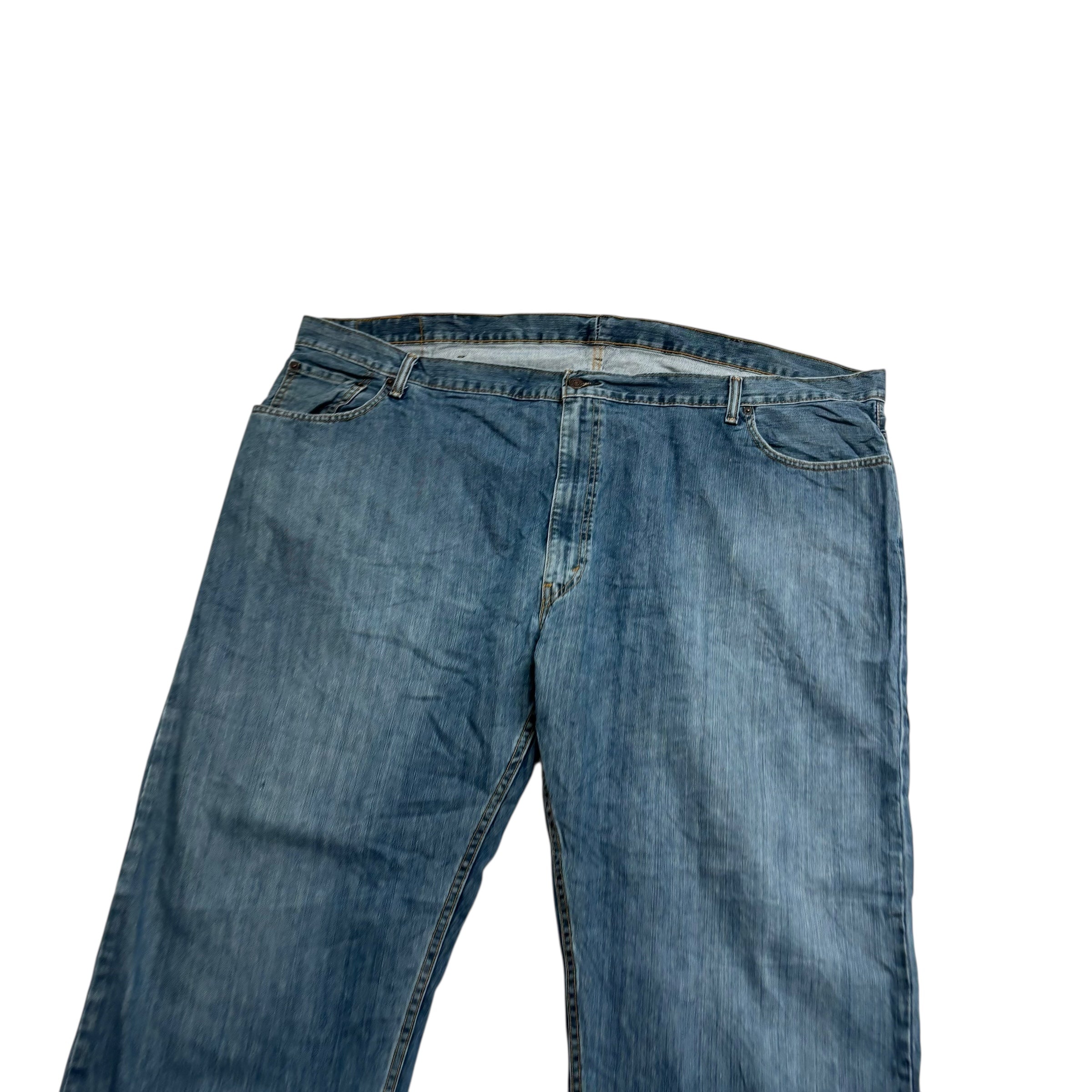 Levis 559 Jeans W52 L32 Mens Blue Baggy Relaxed Straight Fit Denim