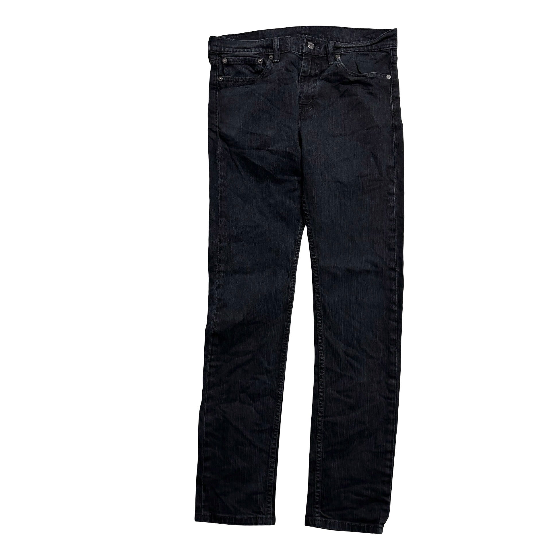 Levis Skinny Jeans W31 L32 Mens Black Stretch Denim