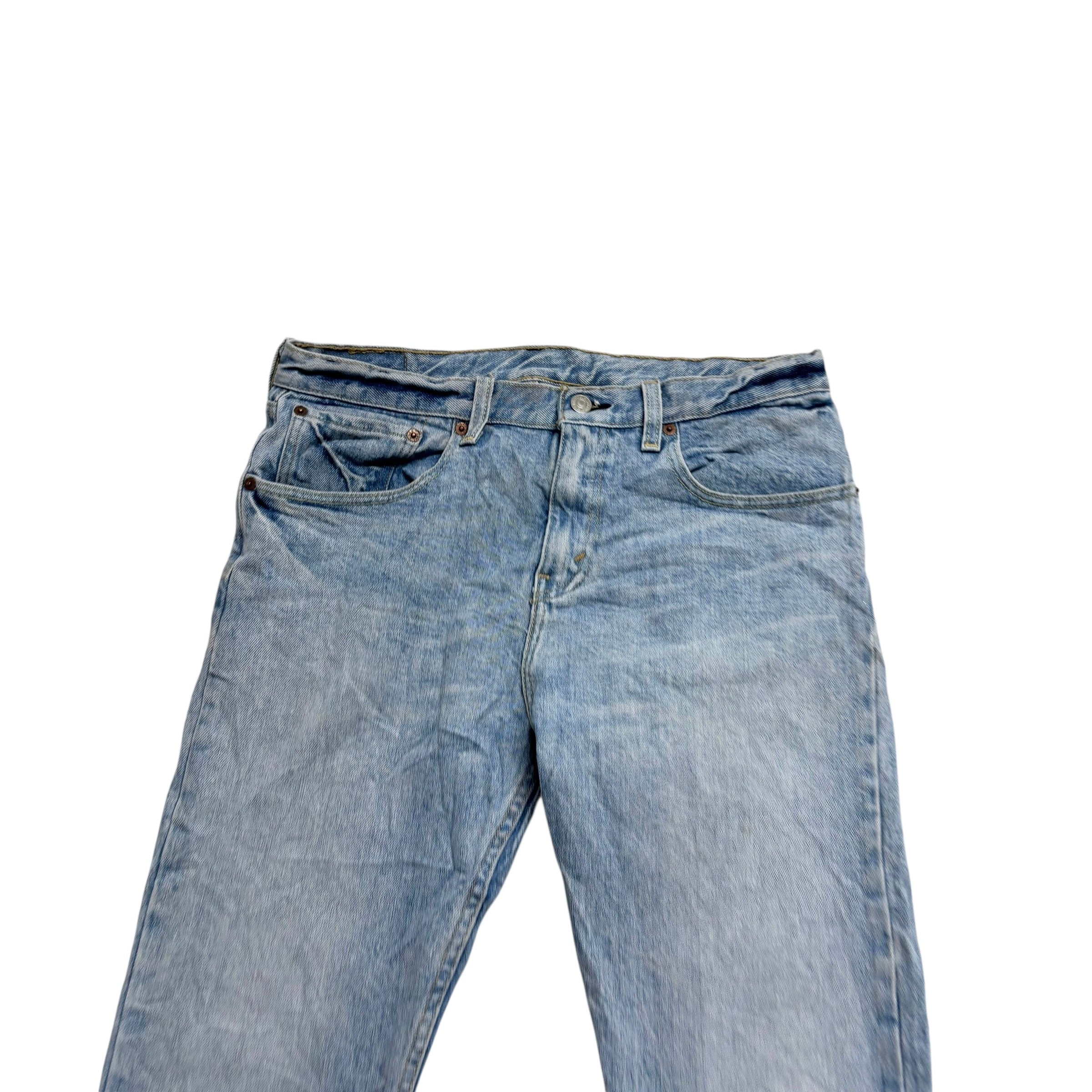 Levis 512 Jeans W31 L30 Mens Light Blue Slim Tapered Fit Stretch Denim