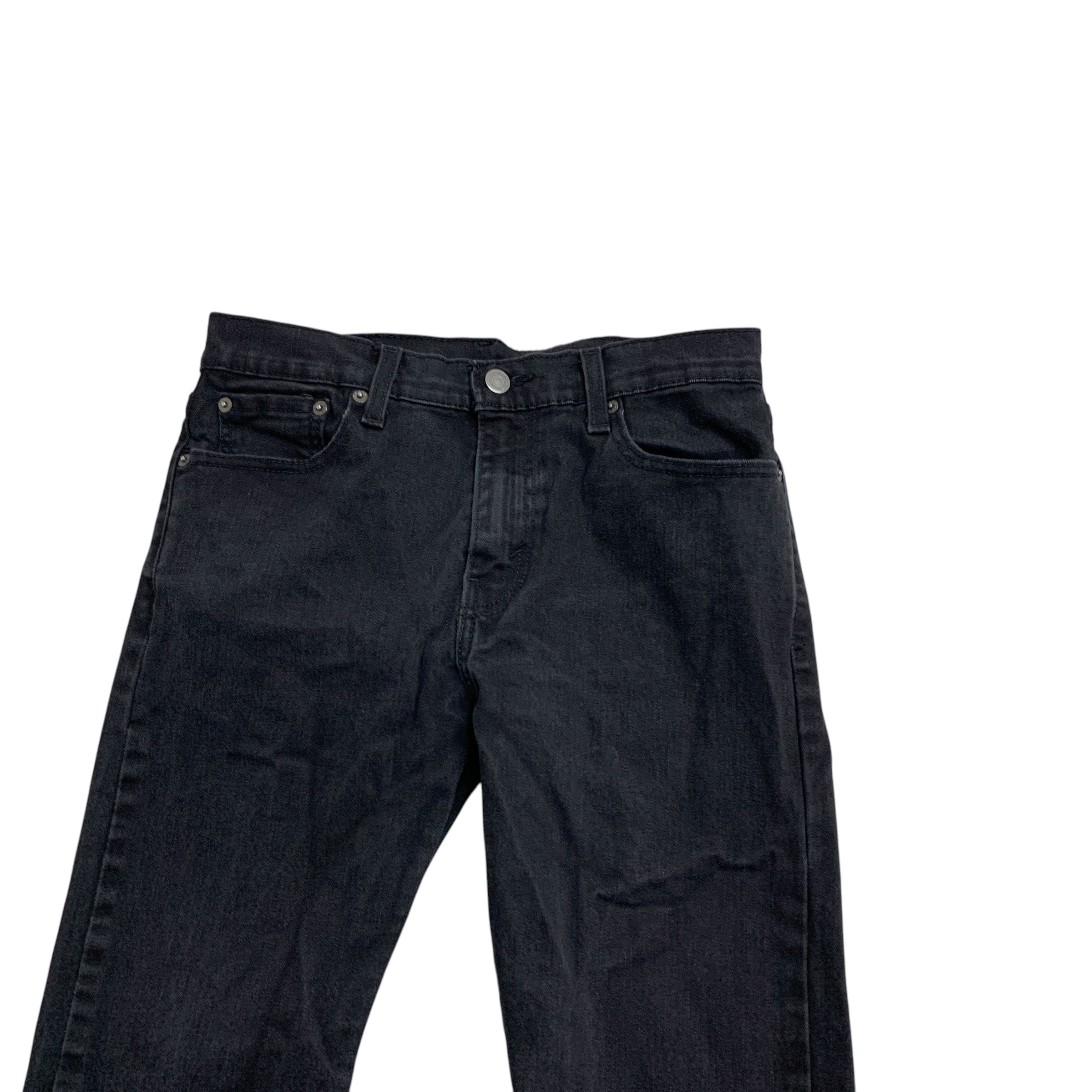Levis 512 Jeans W29 L28 Mens Black Slim Tapered Fit Stretch Denim