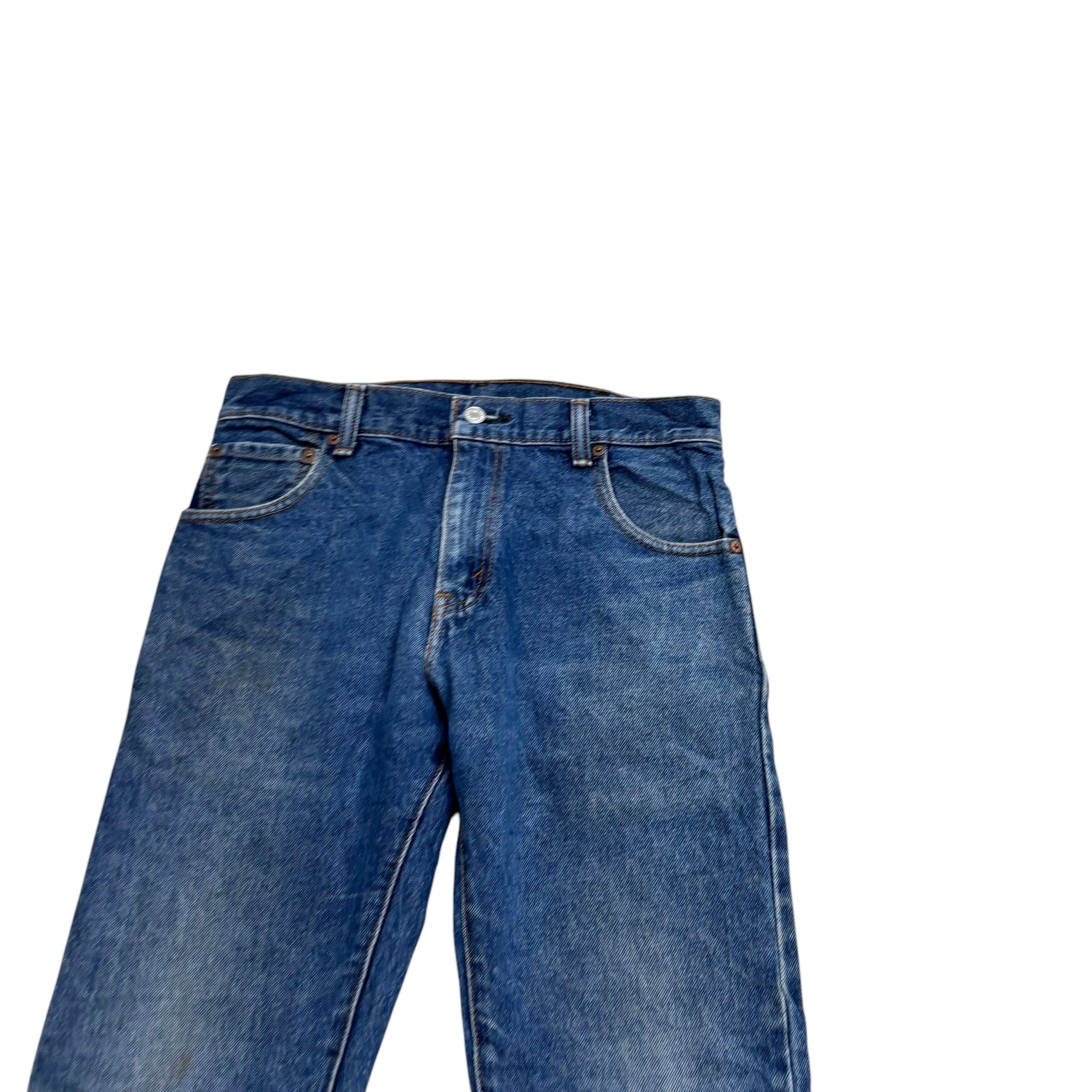 Levis 517 Jeans W30 L30 Mens Mid Blue Regular Bootcut Fit Vintage Denim