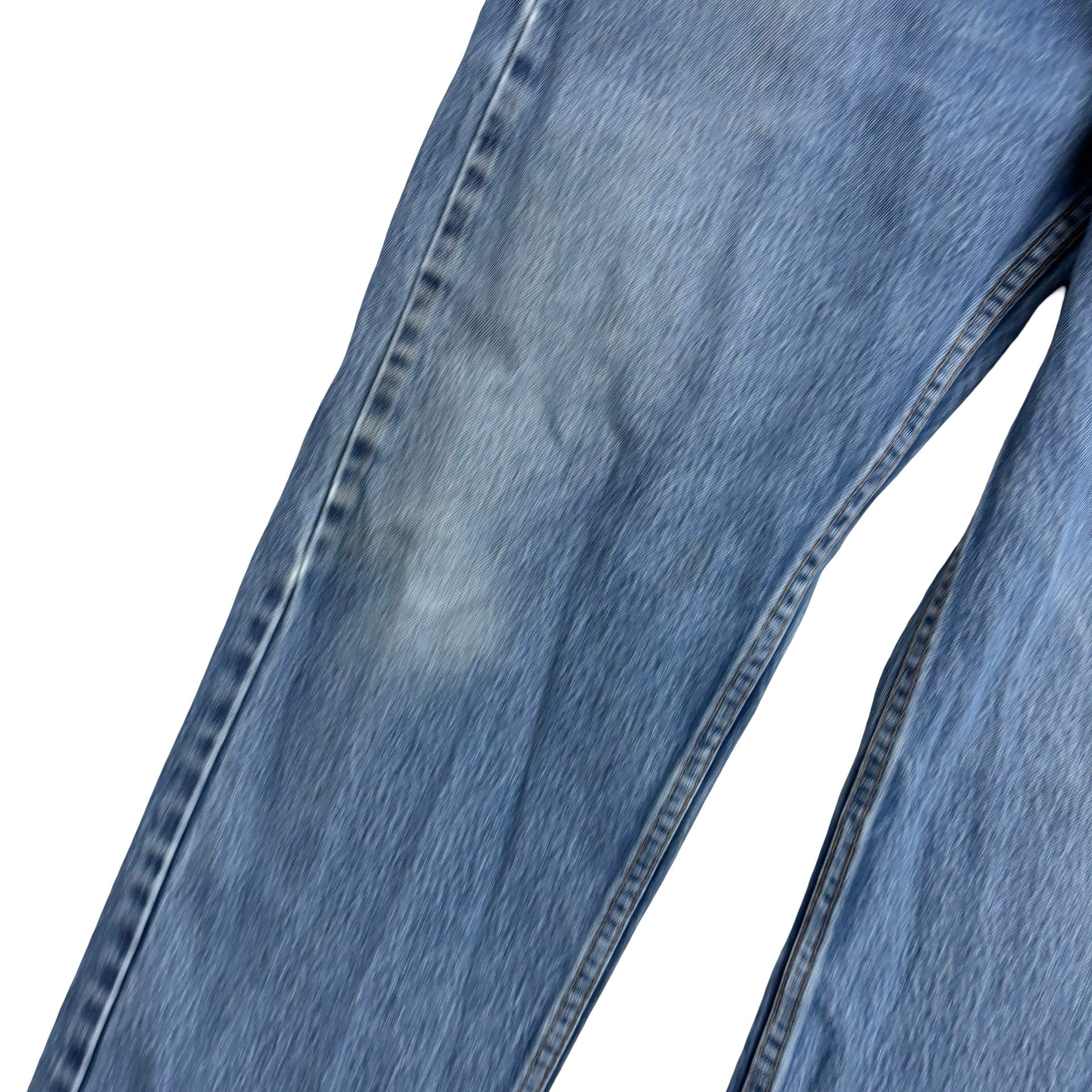 Levis 505 Jeans W34 L29 Mens Light Blue Regular Straight Fit Denim