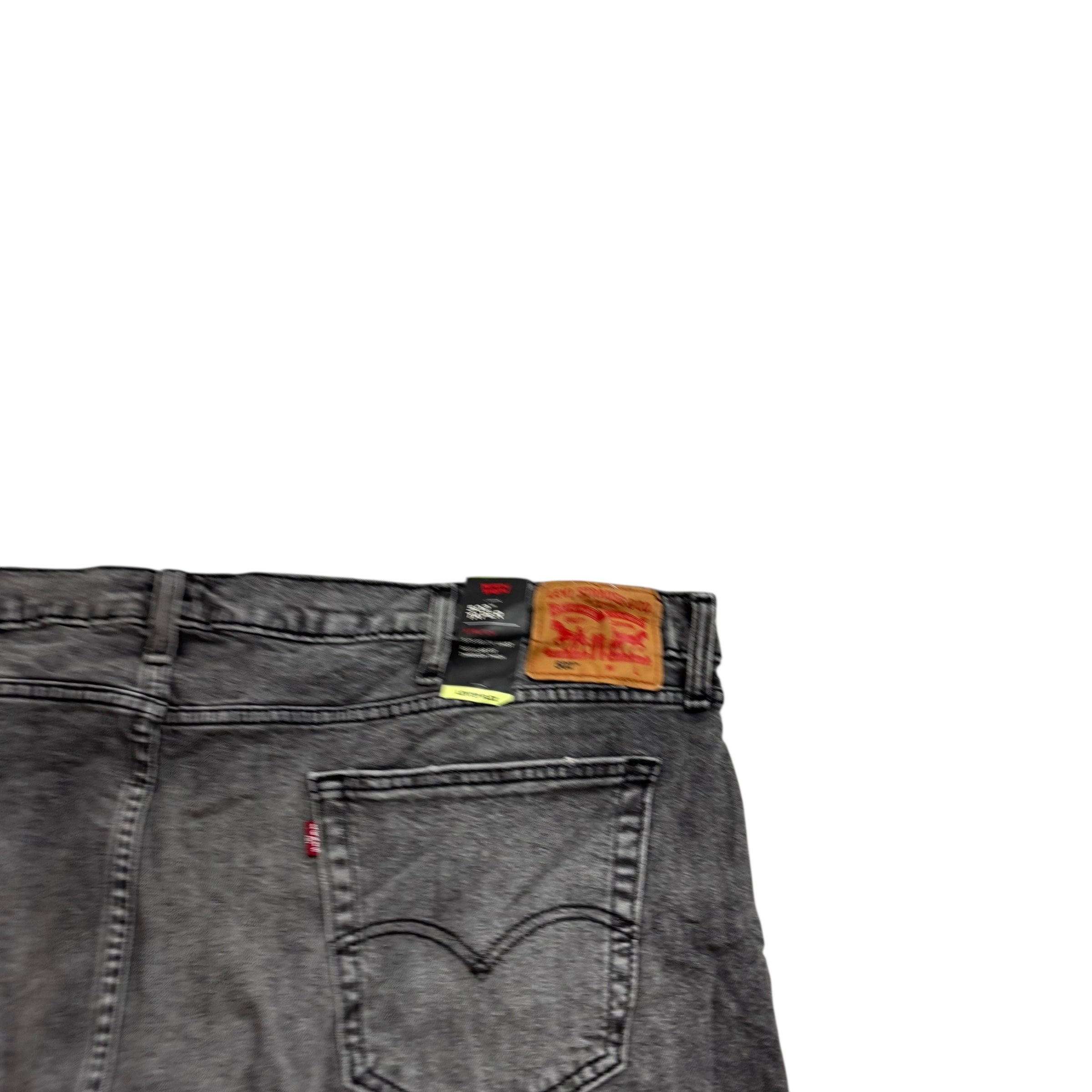 Levis 541 Jeans W50 L30 Mens Grey Athletic Tapered Fit Stretch Denim