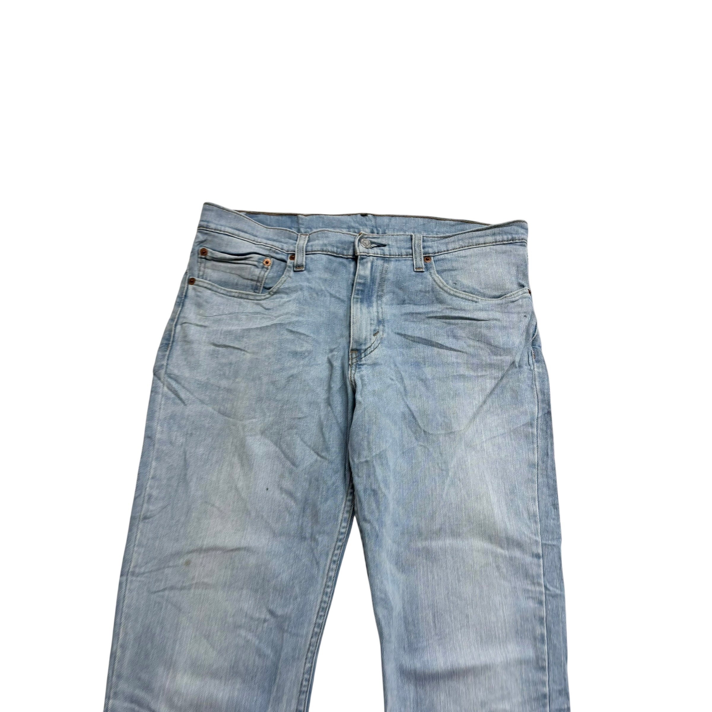 Levis 511 Jeans W33 L34 Mens Light Blue Slim Fit Stretch Denim