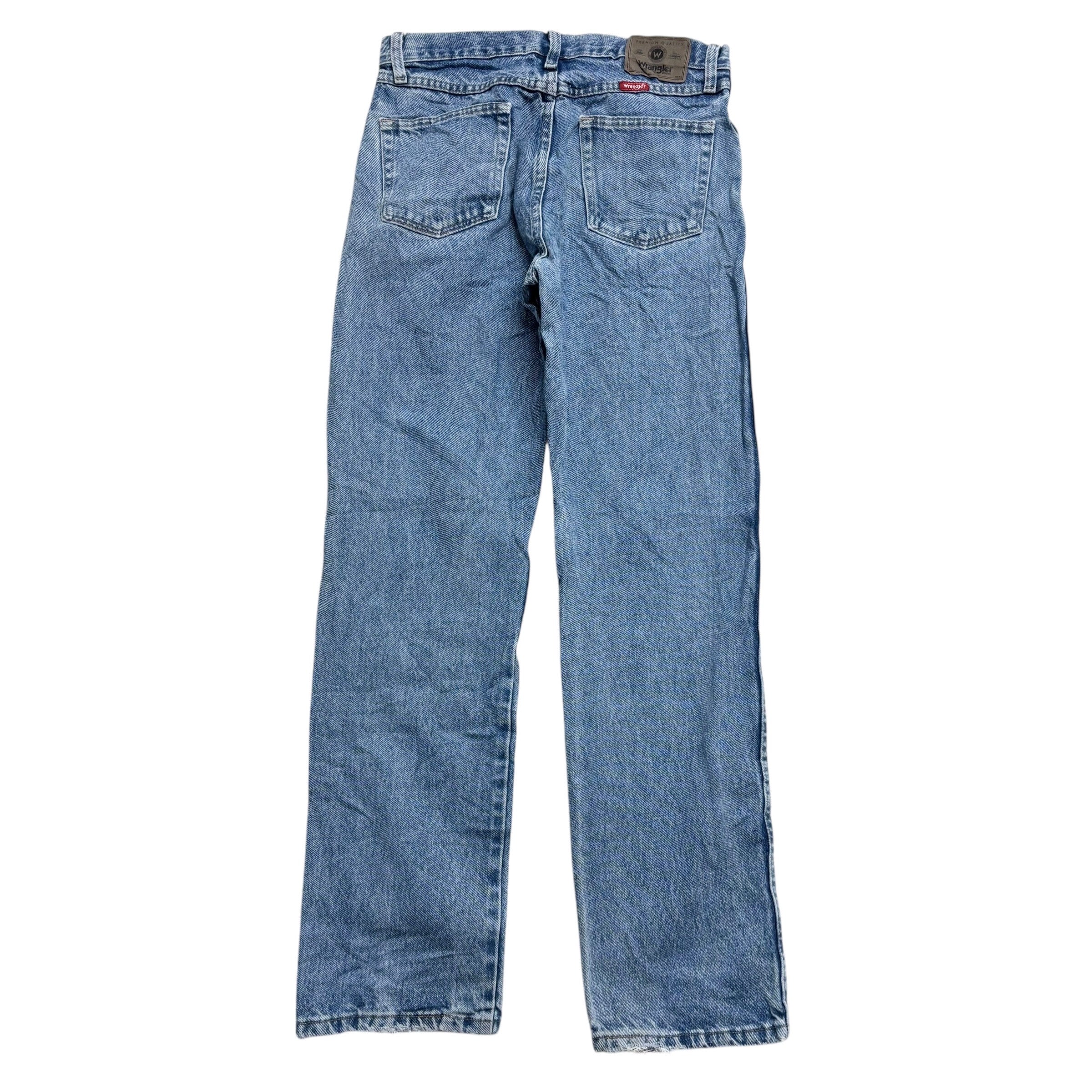 Wrangler Jeans W31 L32 Mens Light Blue Regular Straight Fit Denim