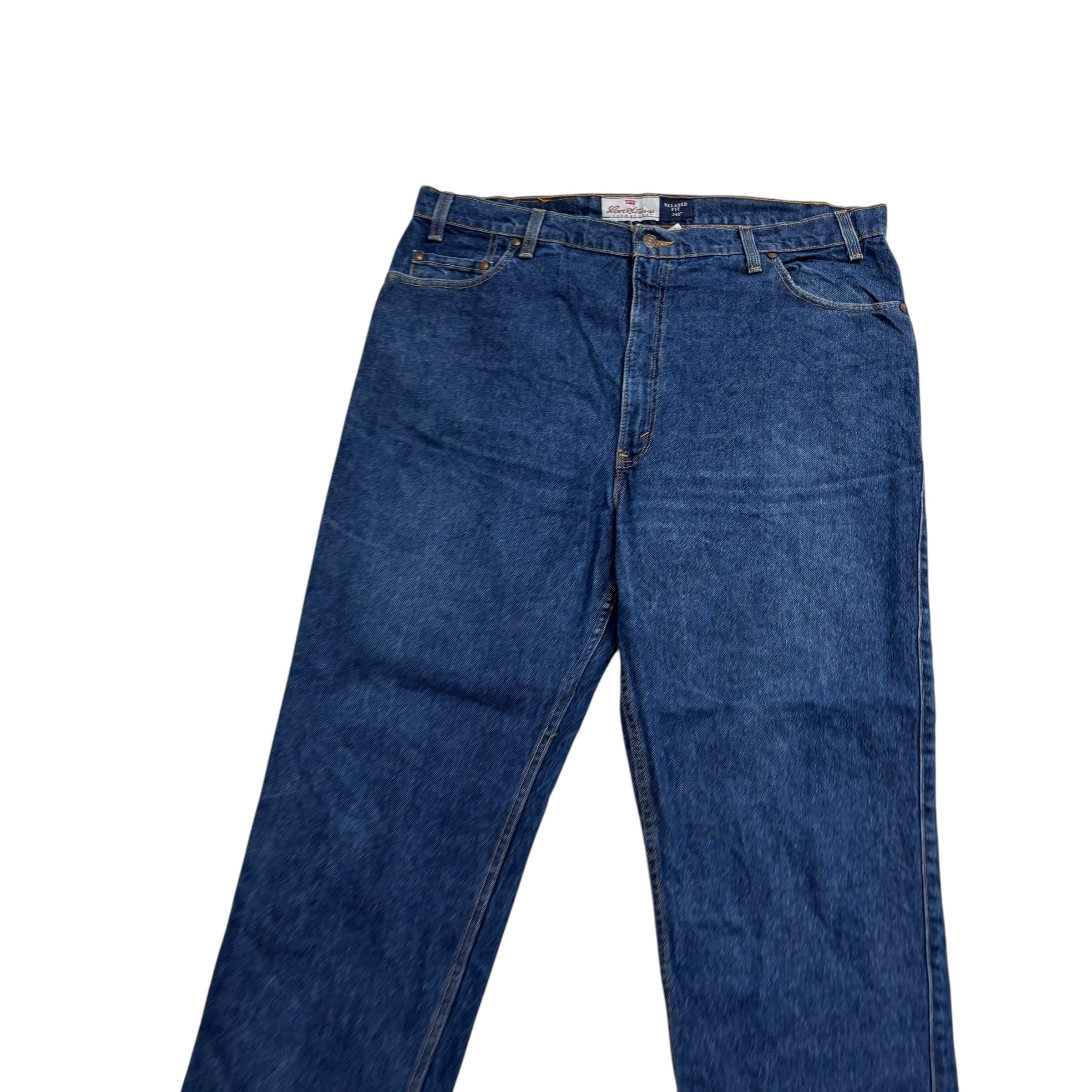 Levis 540 Jeans W40 L30 Mens Dark Blue Relaxed Tapered Vintage Made In USA