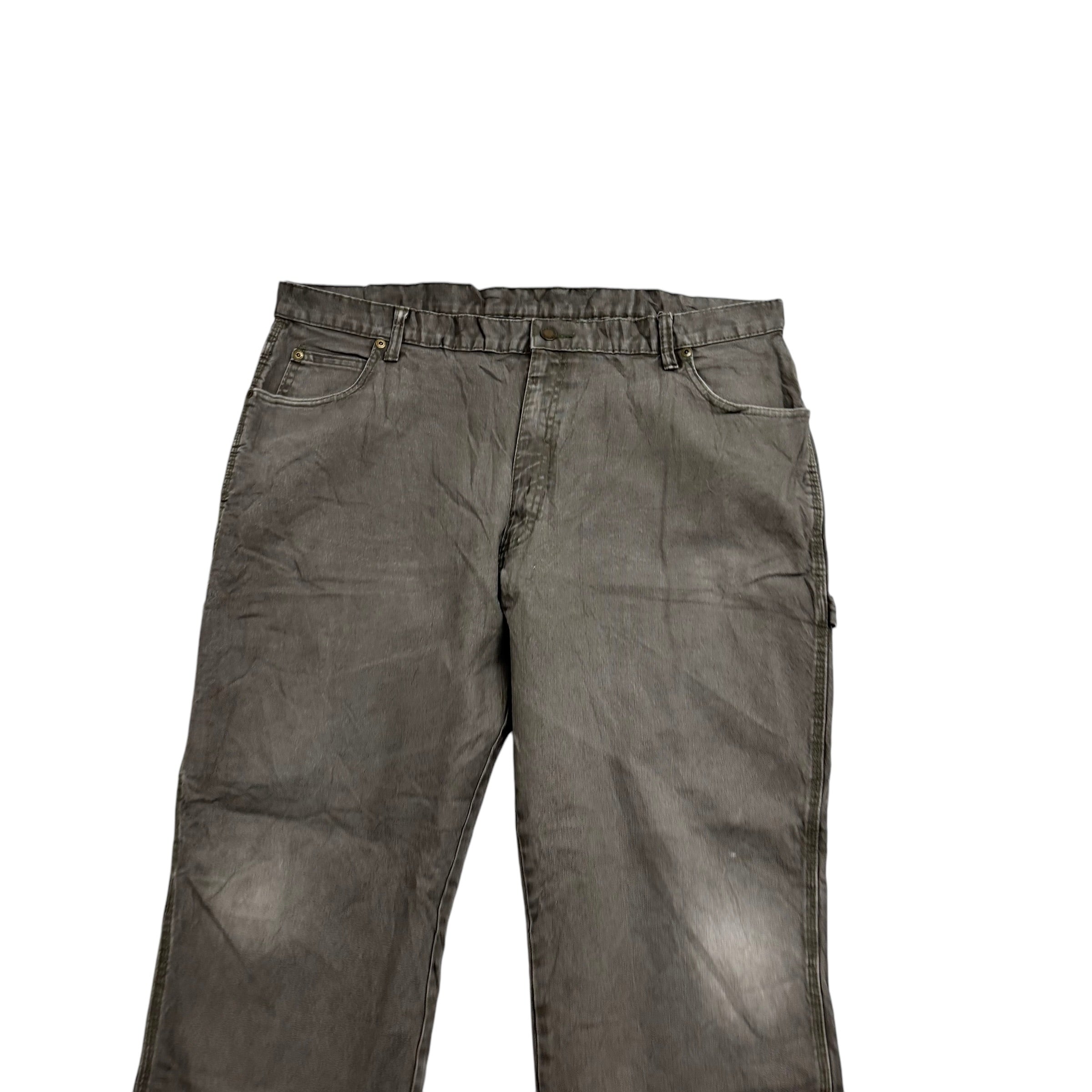 Dickies Carpenter Pants W40 L30 Mens Green Relaxed Straight Fit Trousers Jeans