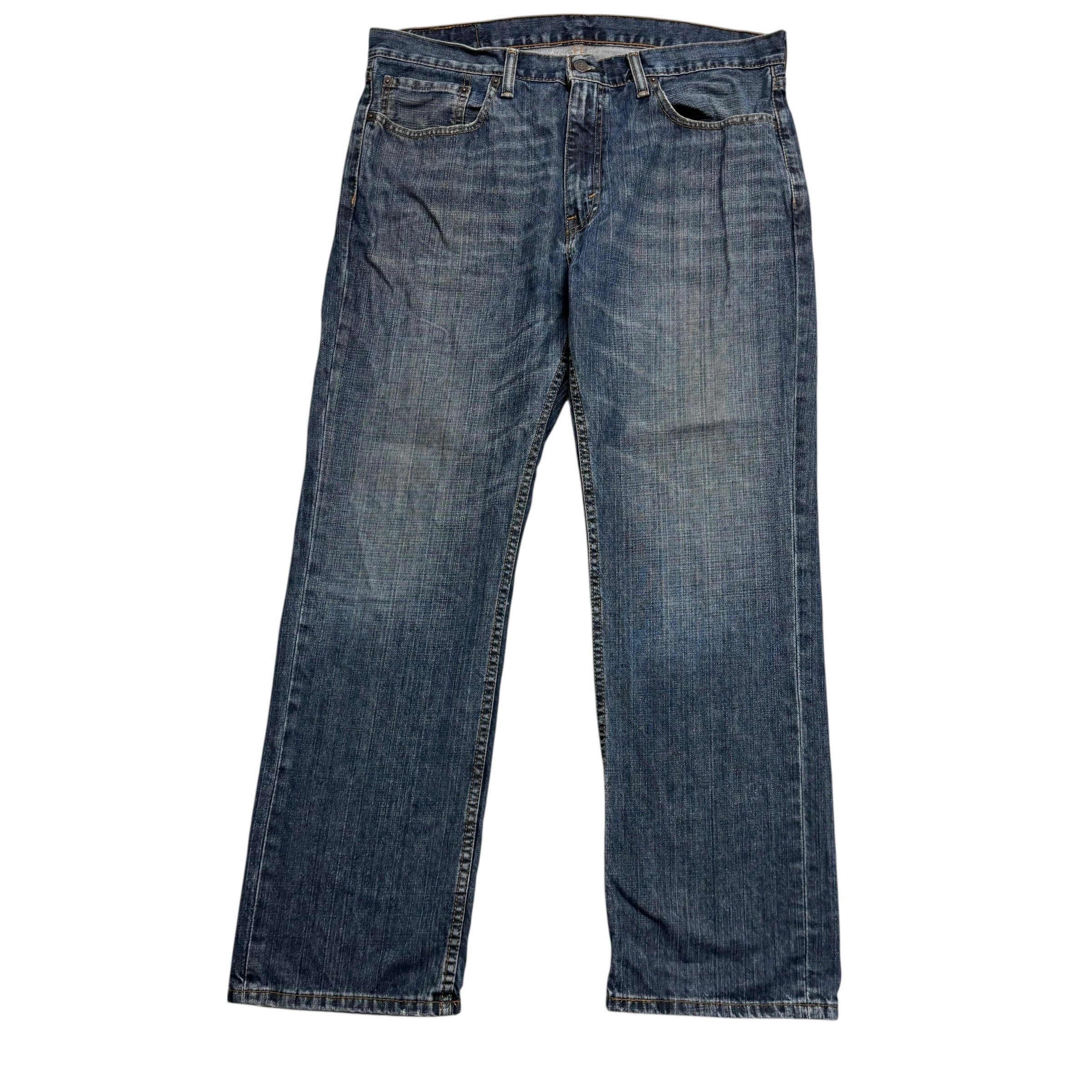 Levis 559 Jeans W36 L32 Mens Dark Blue Baggy Relaxed Straight Fit Denim