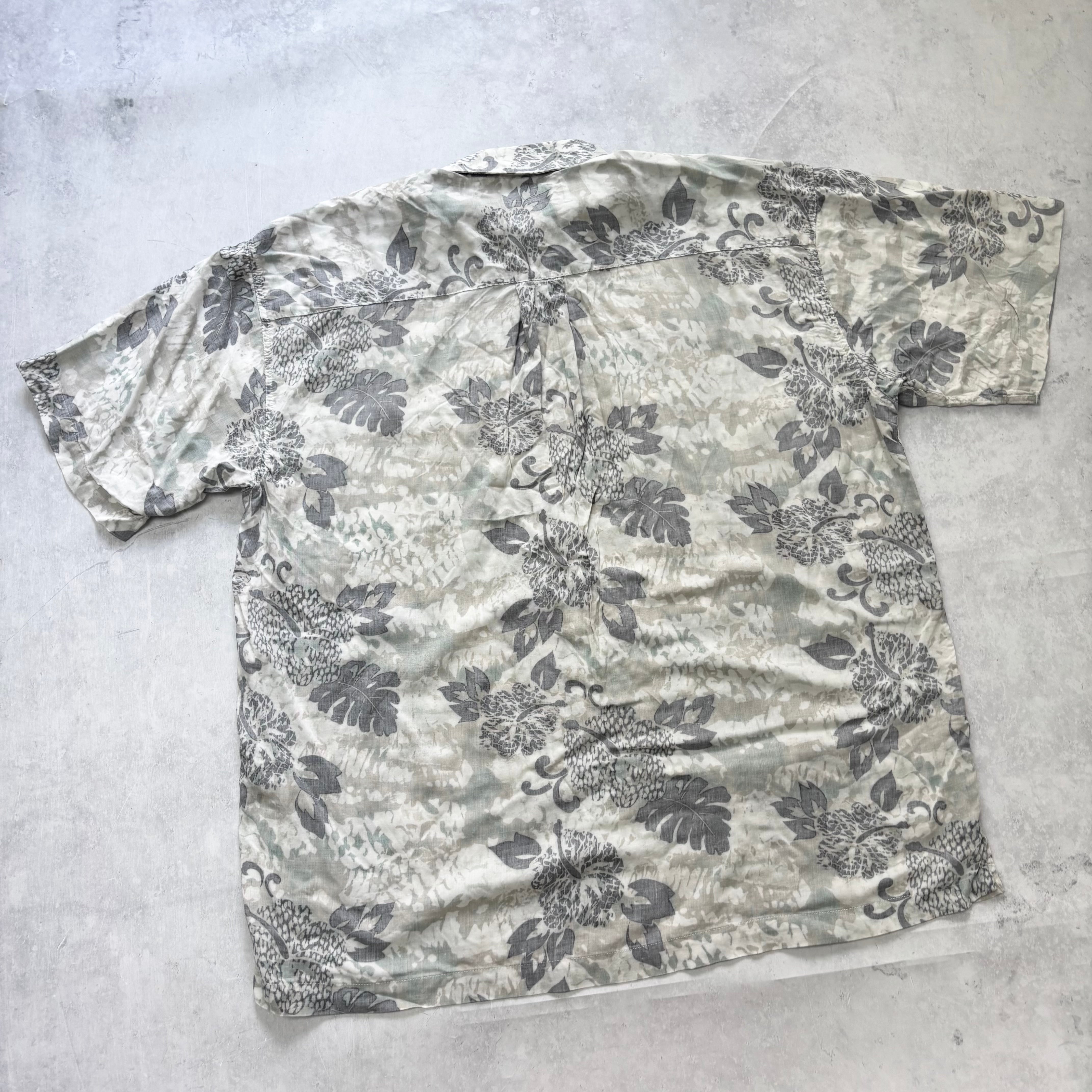 Vintage Hawaiian Shirt Mens XXL Multi Floral Aloha Short Sleeve Rayon (E)