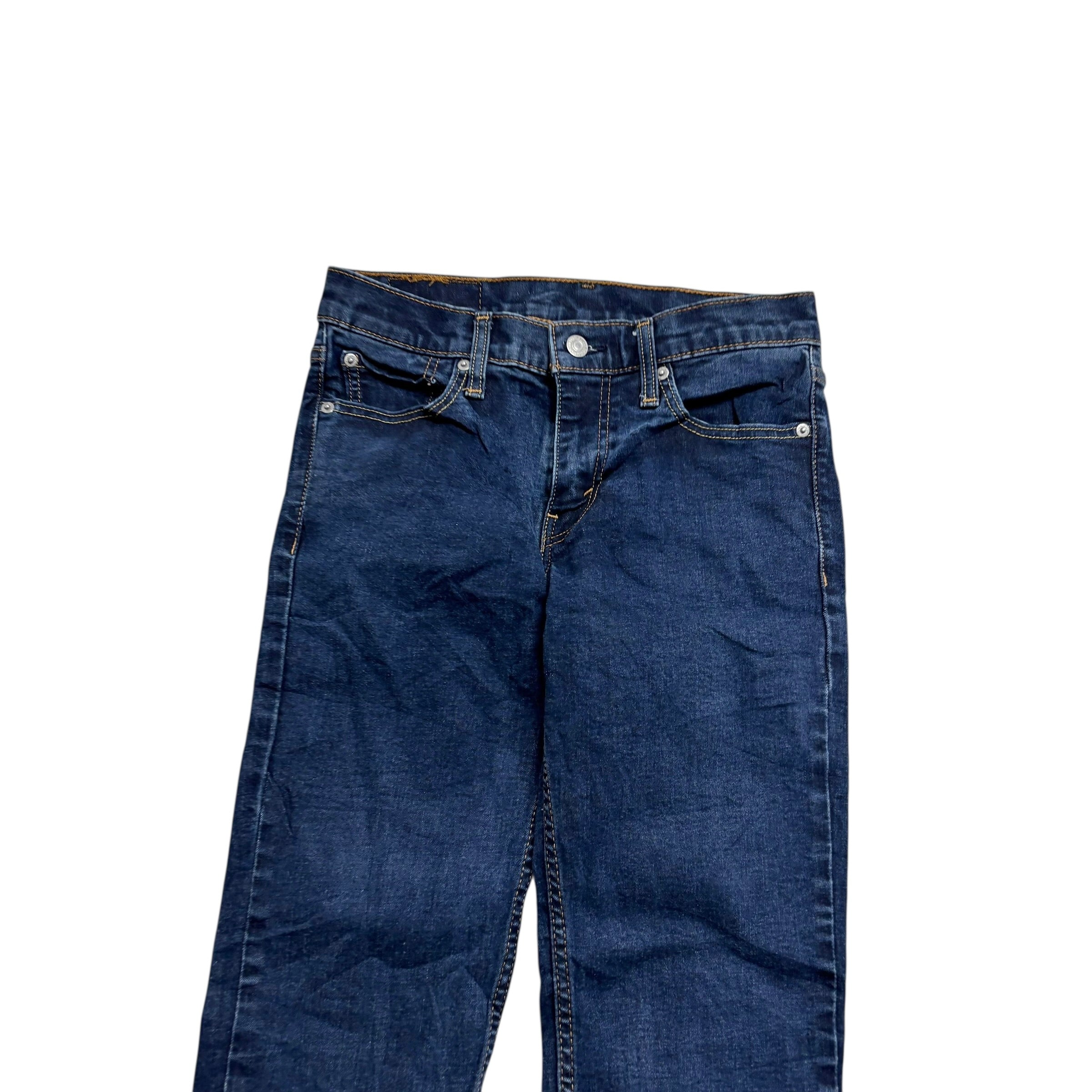Levis 511 Jeans W29 L32 Mens Dark Blue Slim Fit Stretch Denim (E)