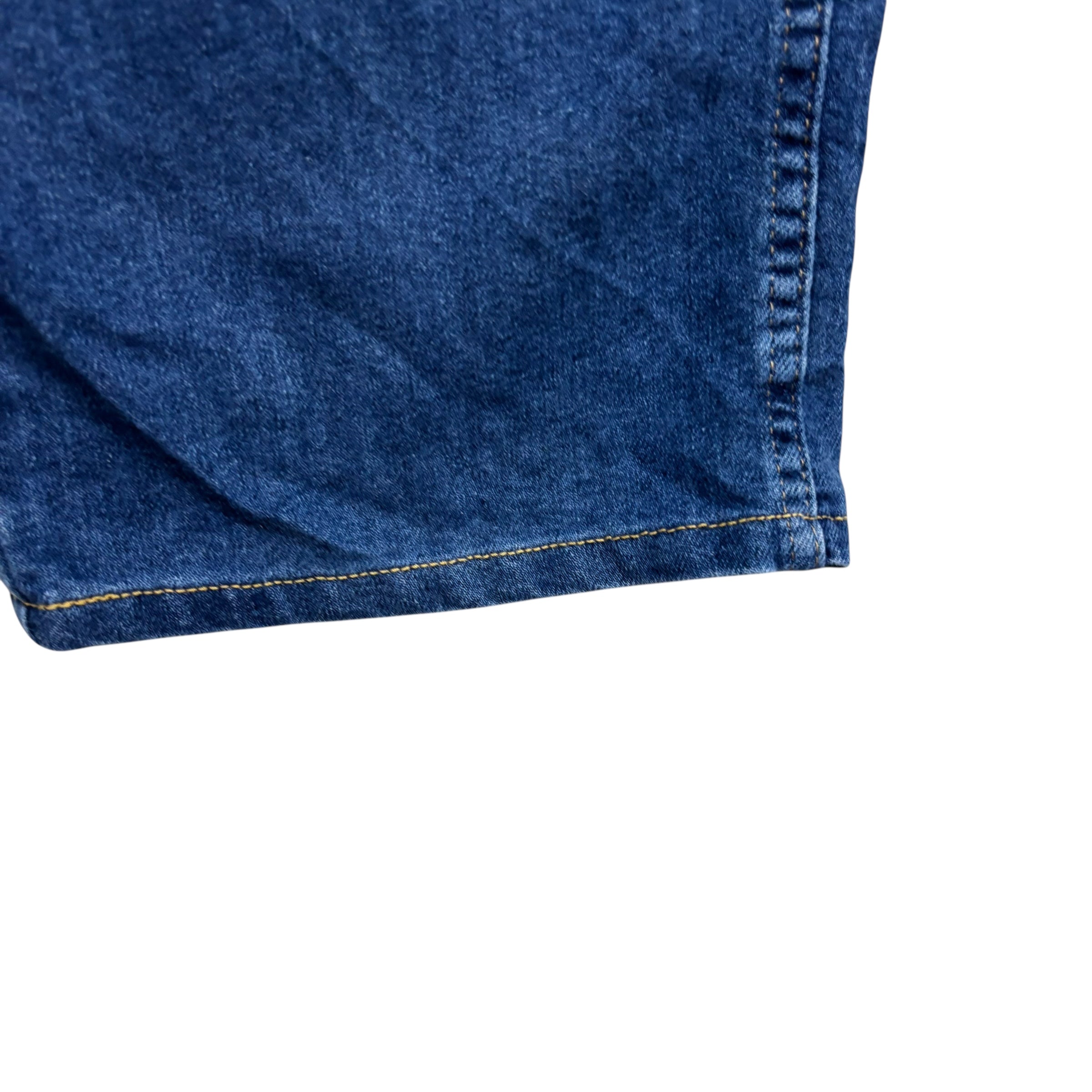 Wrangler Jeans W42 L28 Mens Mid Blue Regular Straight Fit Denim