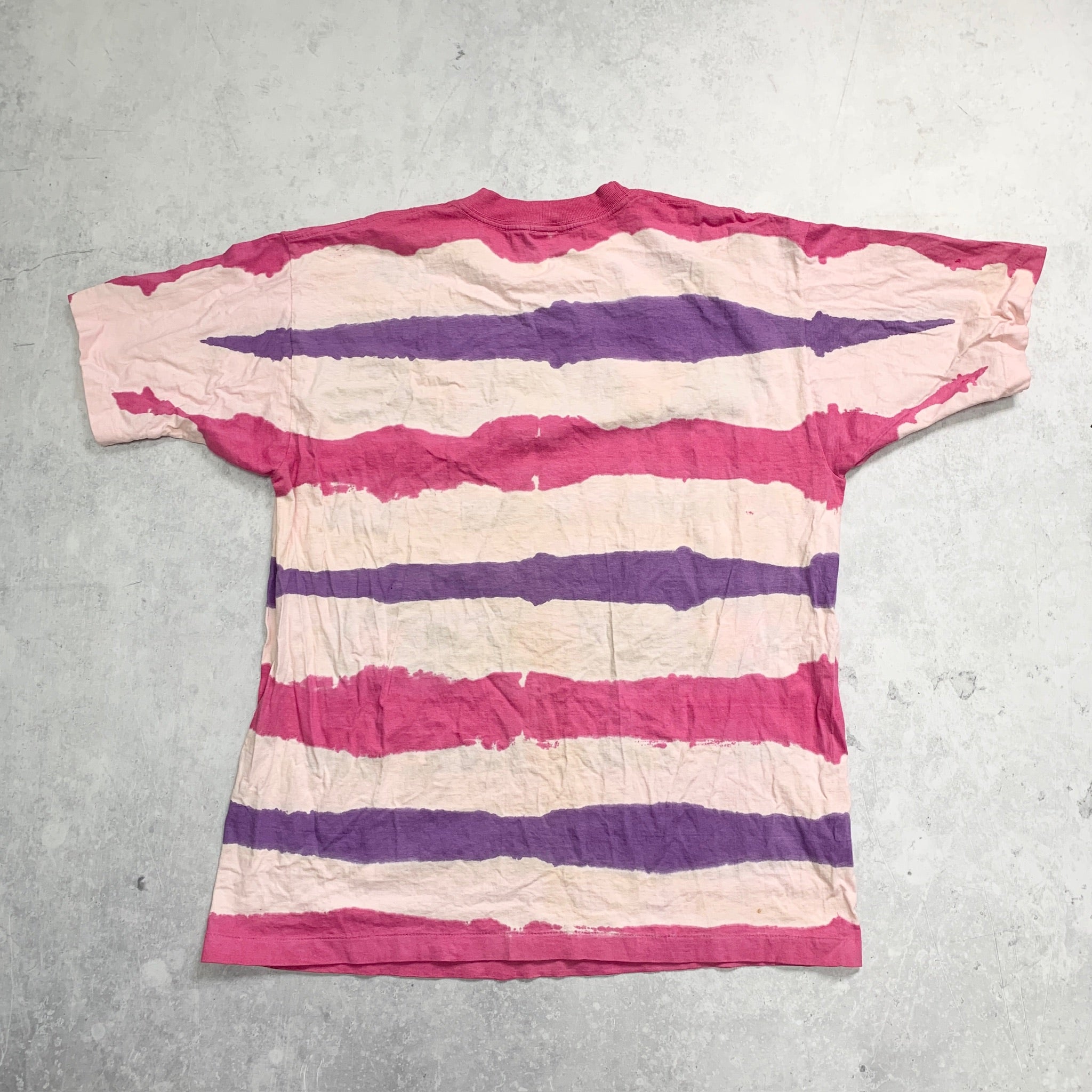 Vintage T Shirt Mens XL Pink Single Stitch Graphic Print 90s USA