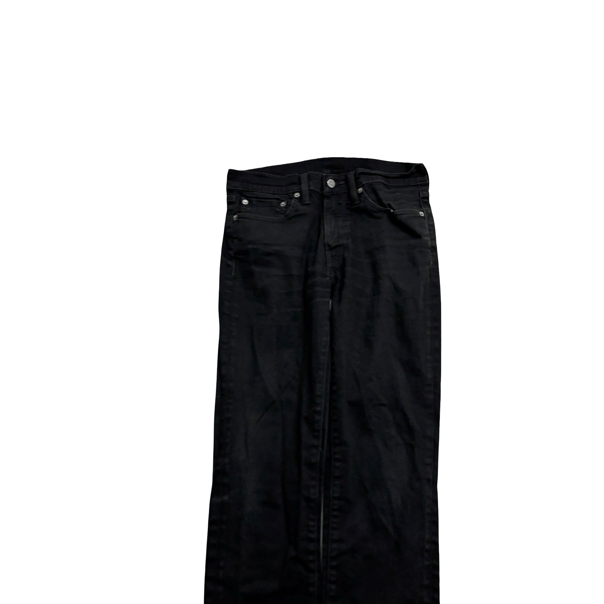Levis 511 Jeans W30 L32 Mens Black Slim Fit Stretch Denim (E)