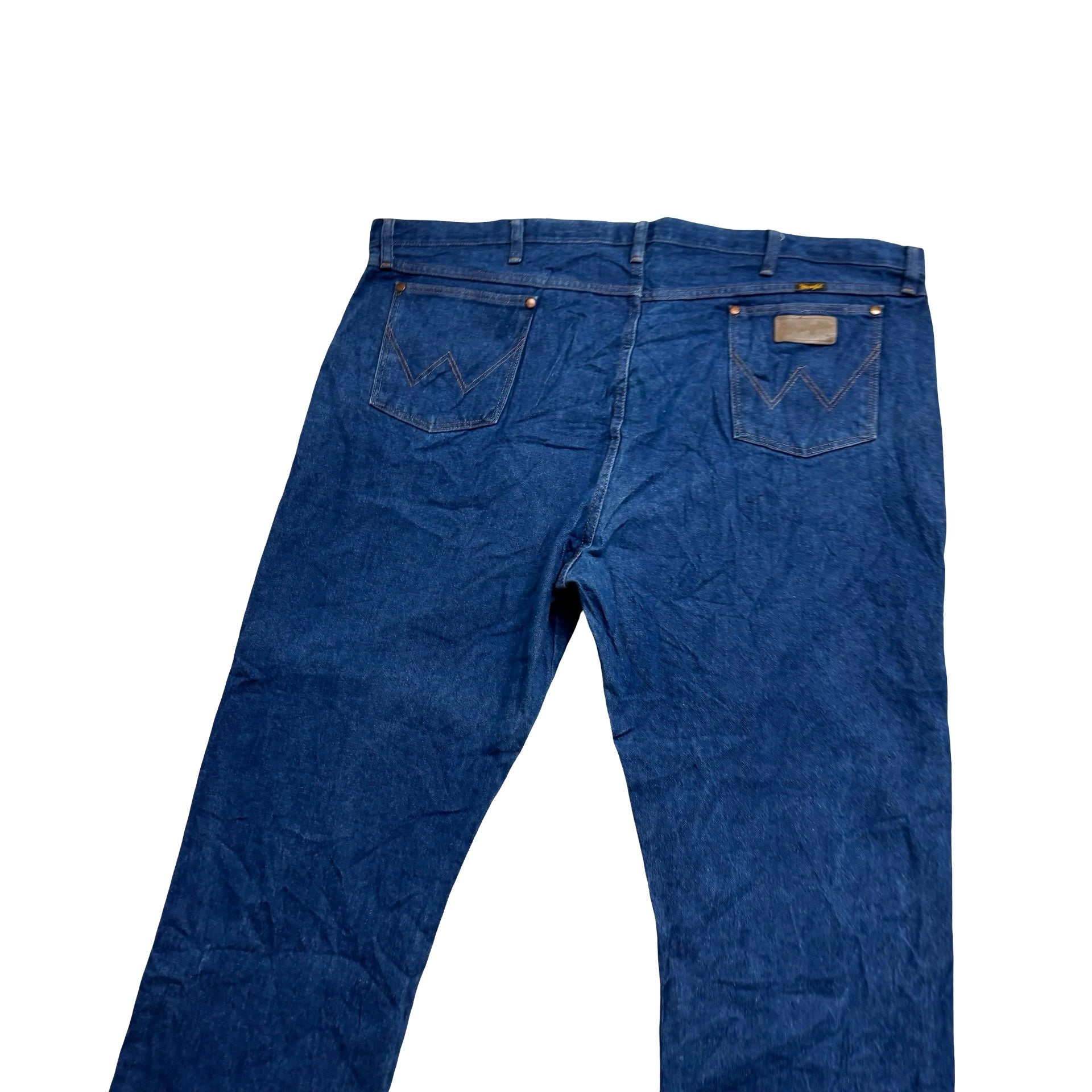 Wrangler Jeans Cowboy Cut W48 L30 Mens Mid Blue 13MWZ Original Fit Denim