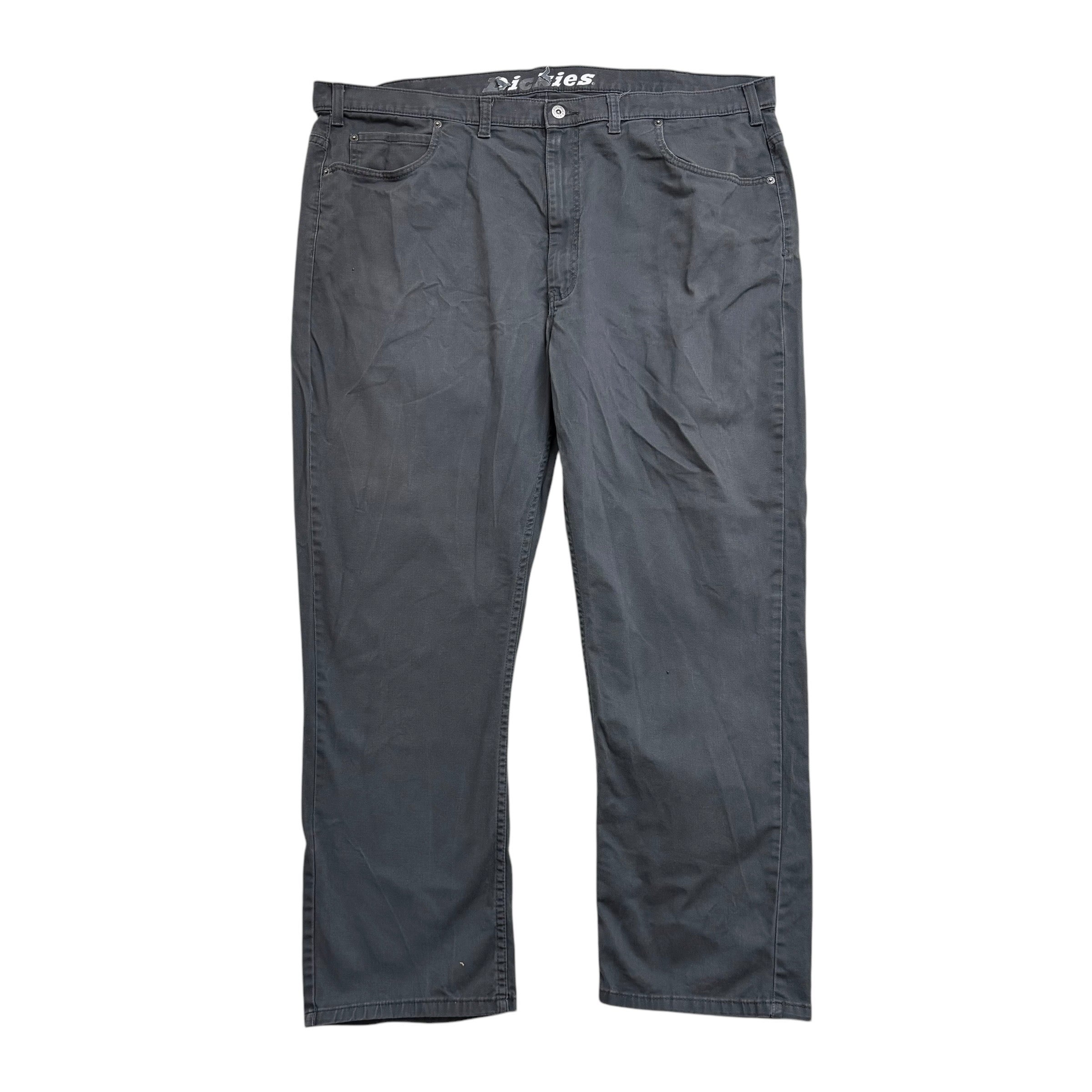 Dickies Trousers W44 L30 Mens Grey Regular Straight Fit Trousers
