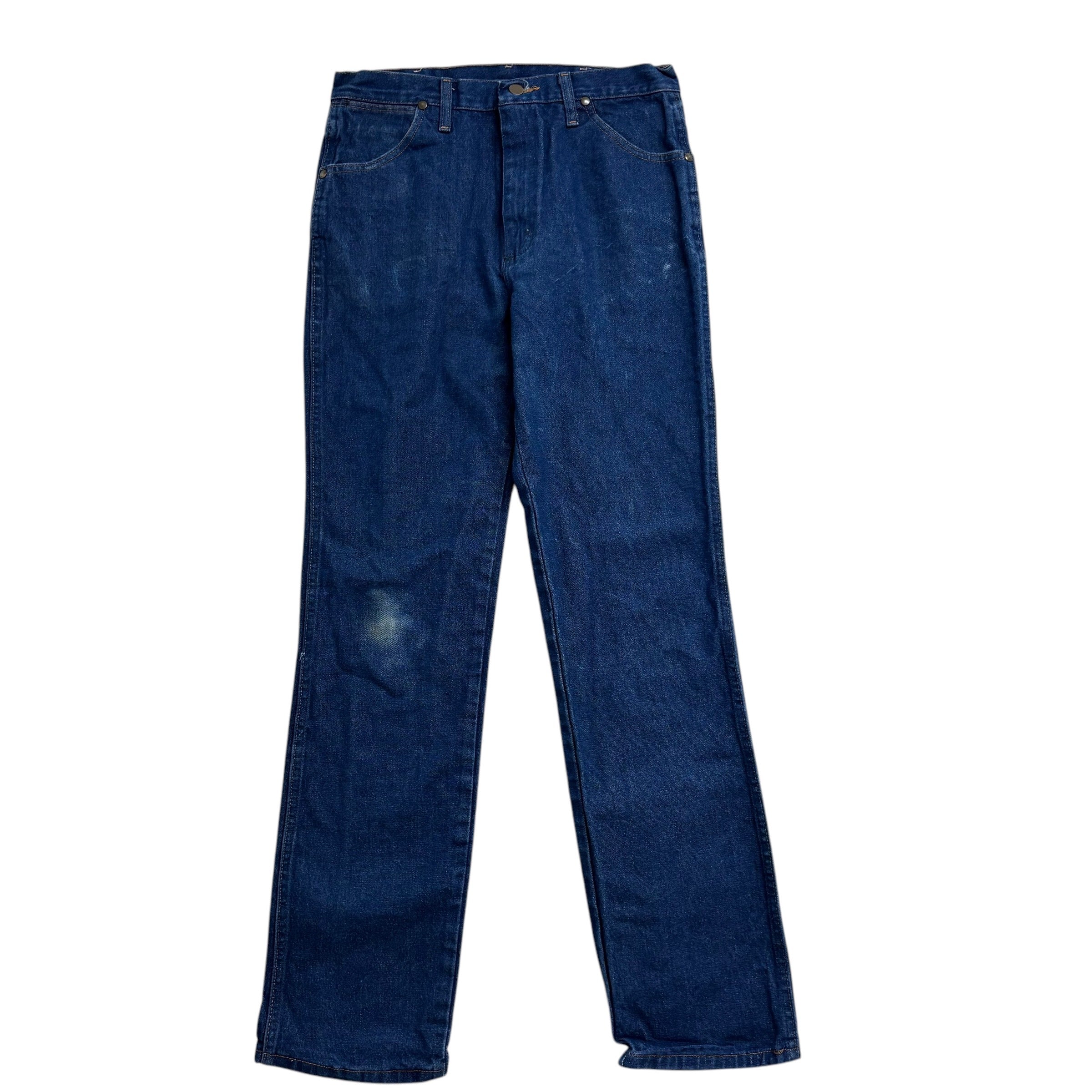 Wrangler Jeans Cowboy Cut W31 L34 Mens Dark Blue 936 Slim Fit Denim