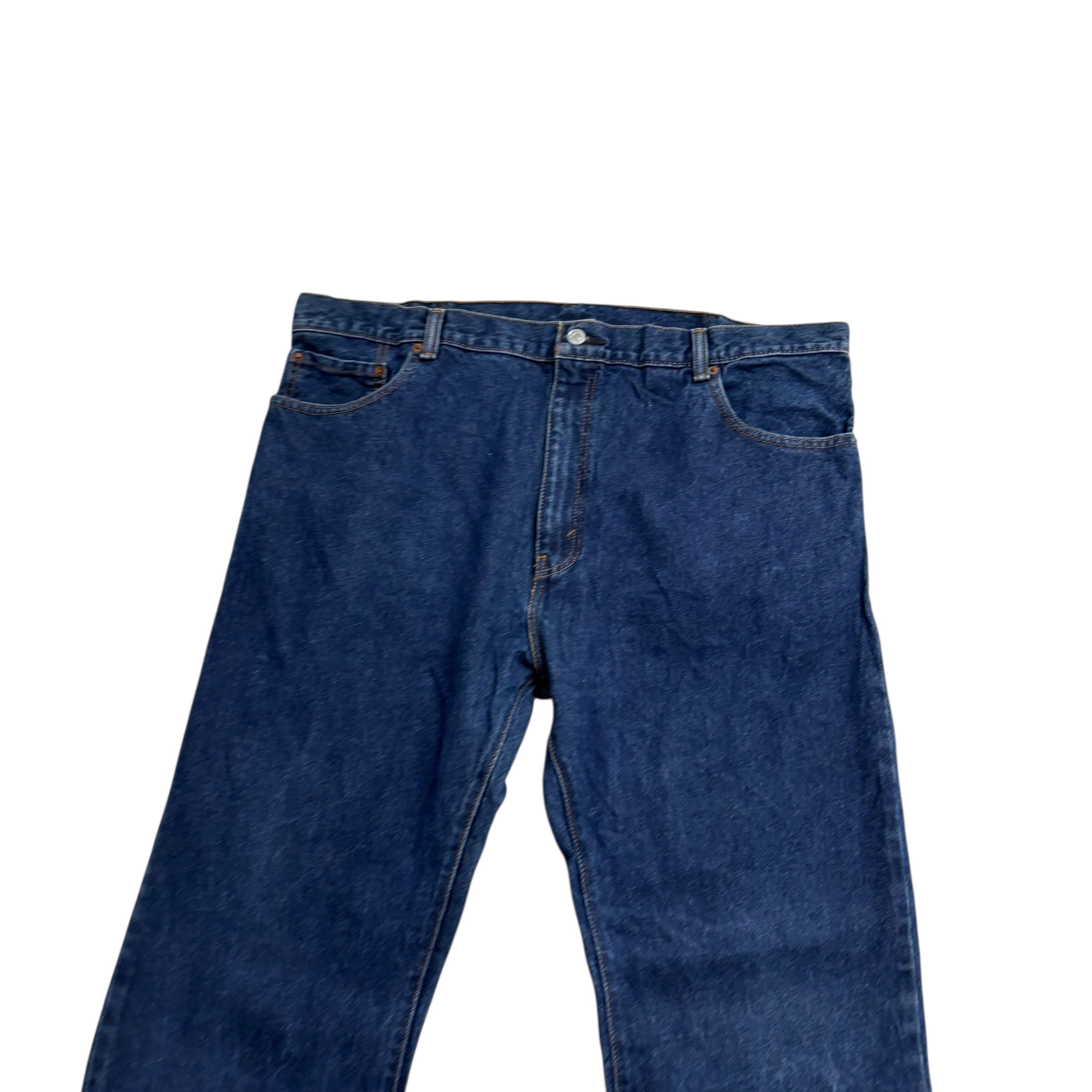 Levis 517 Jeans W42 L32 Mens Dark Blue Regular Bootcut Fit Vintage Denim (E)