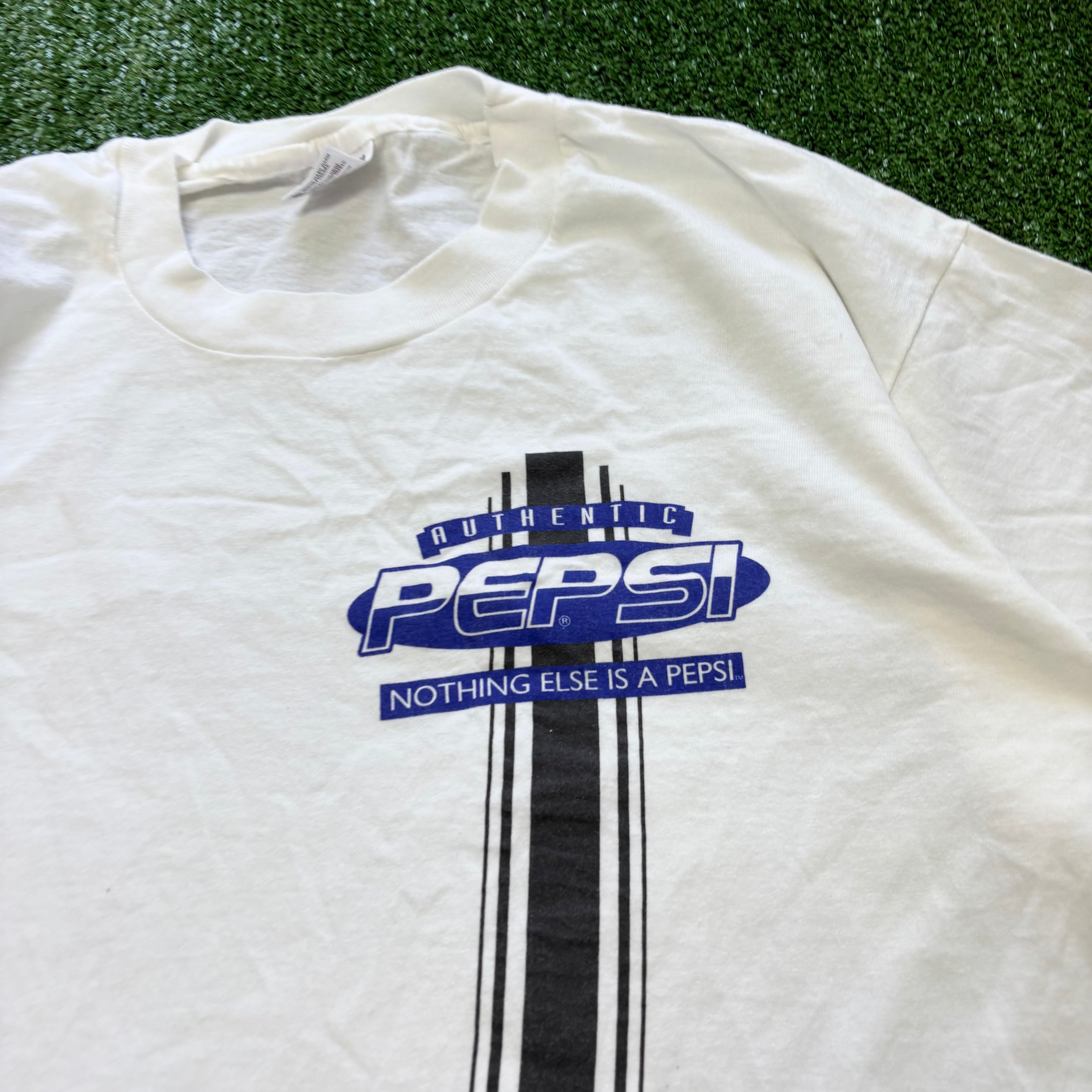 Vintage T Shirt Mens XL White Single Stitch Graphic Print 90s USA (E)