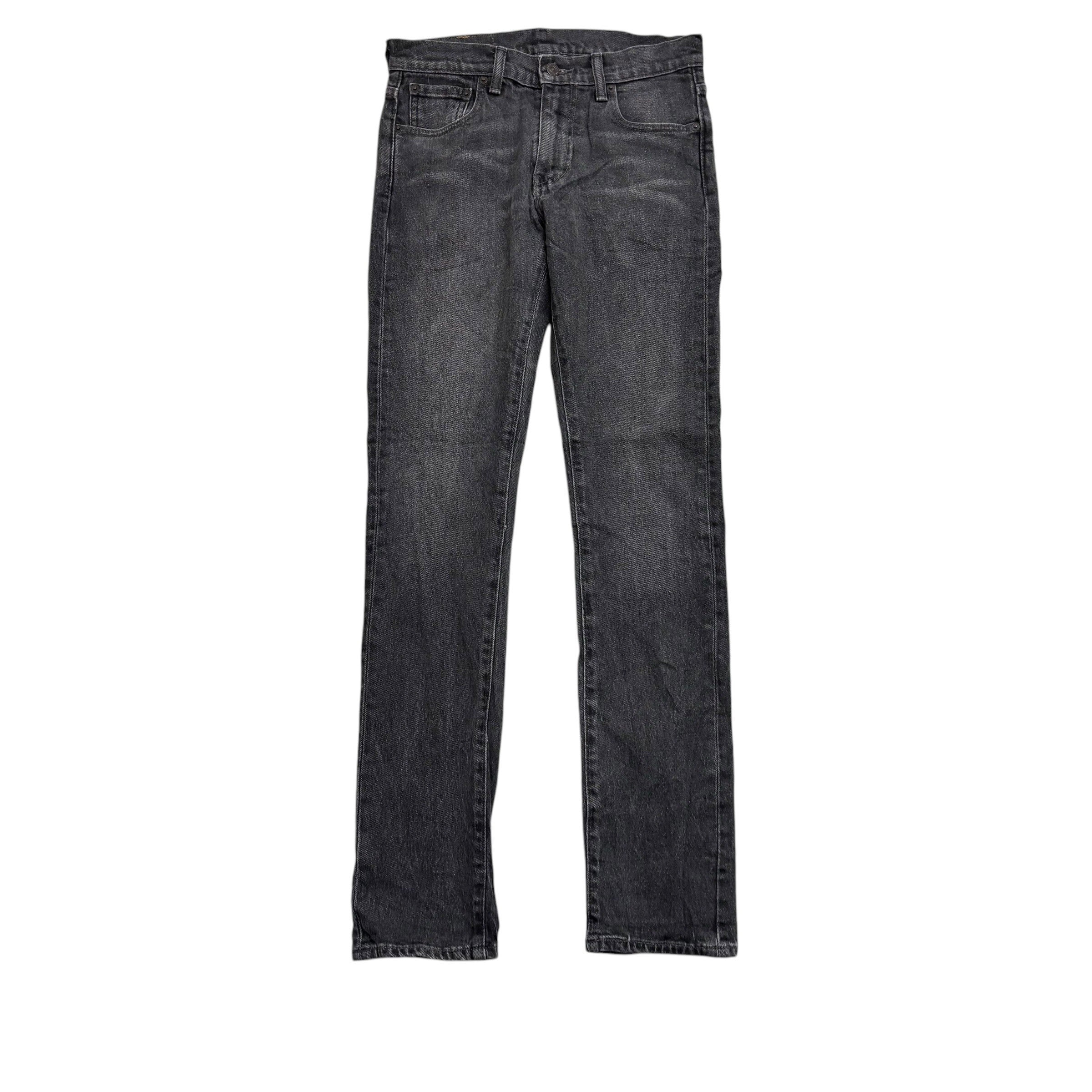 Levis 505C Jeans W27 L32 Mens Grey Skinny Fit Stretch Denim (E)