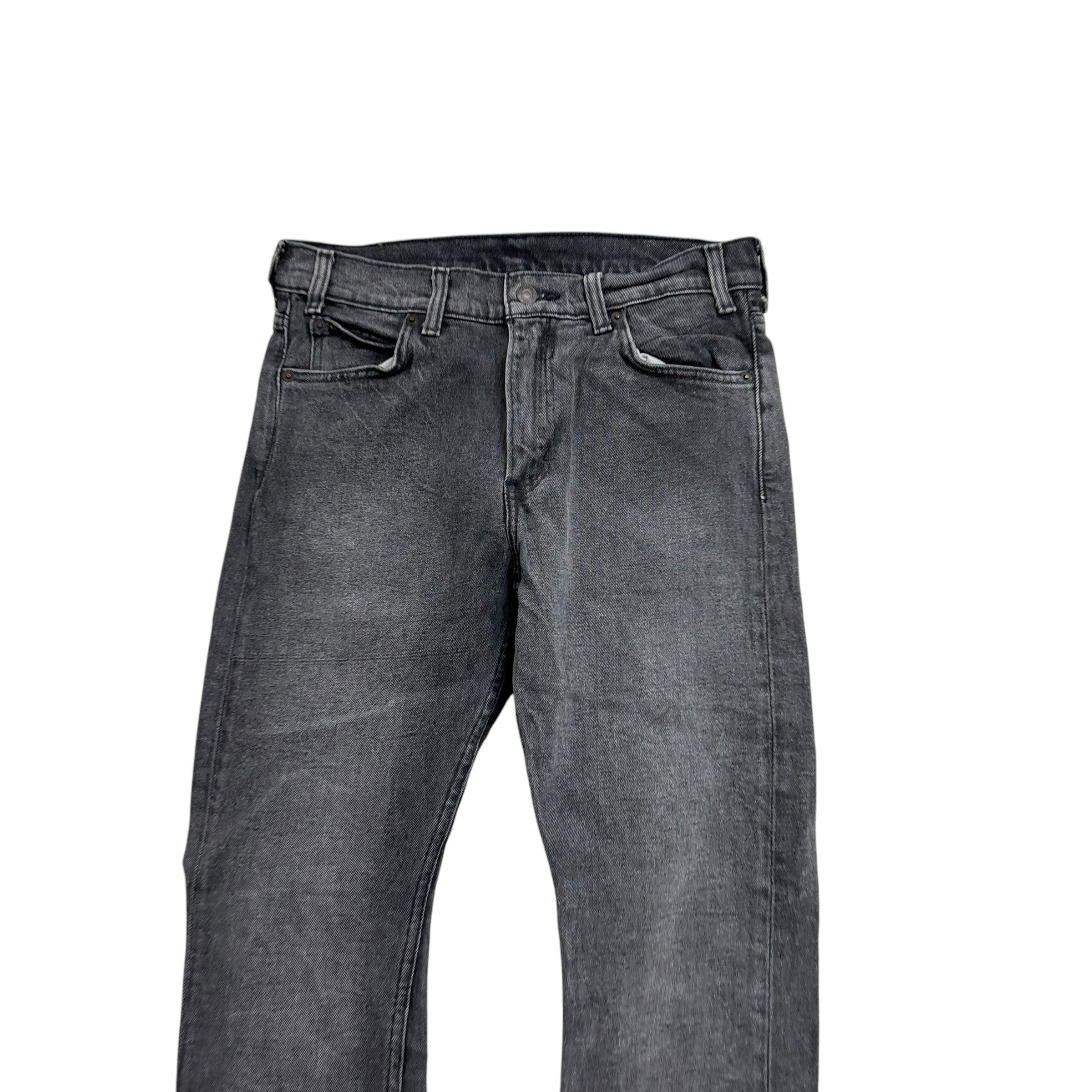 Levis 505C Jeans W29 L29 Mens Grey Slim Fit Stretch Denim (E)