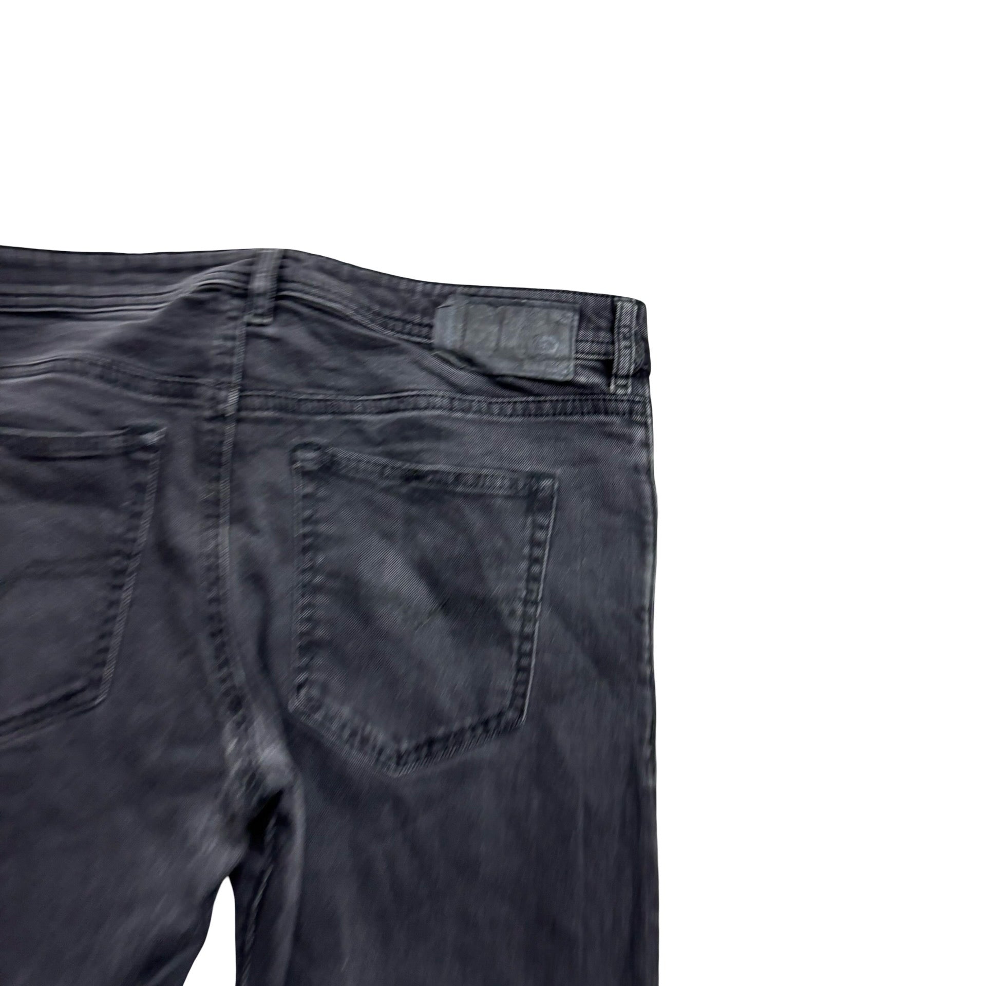 Diesel Buster Jeans W34 L31 Mens Black Slim Tapered Fit Stretch Denim