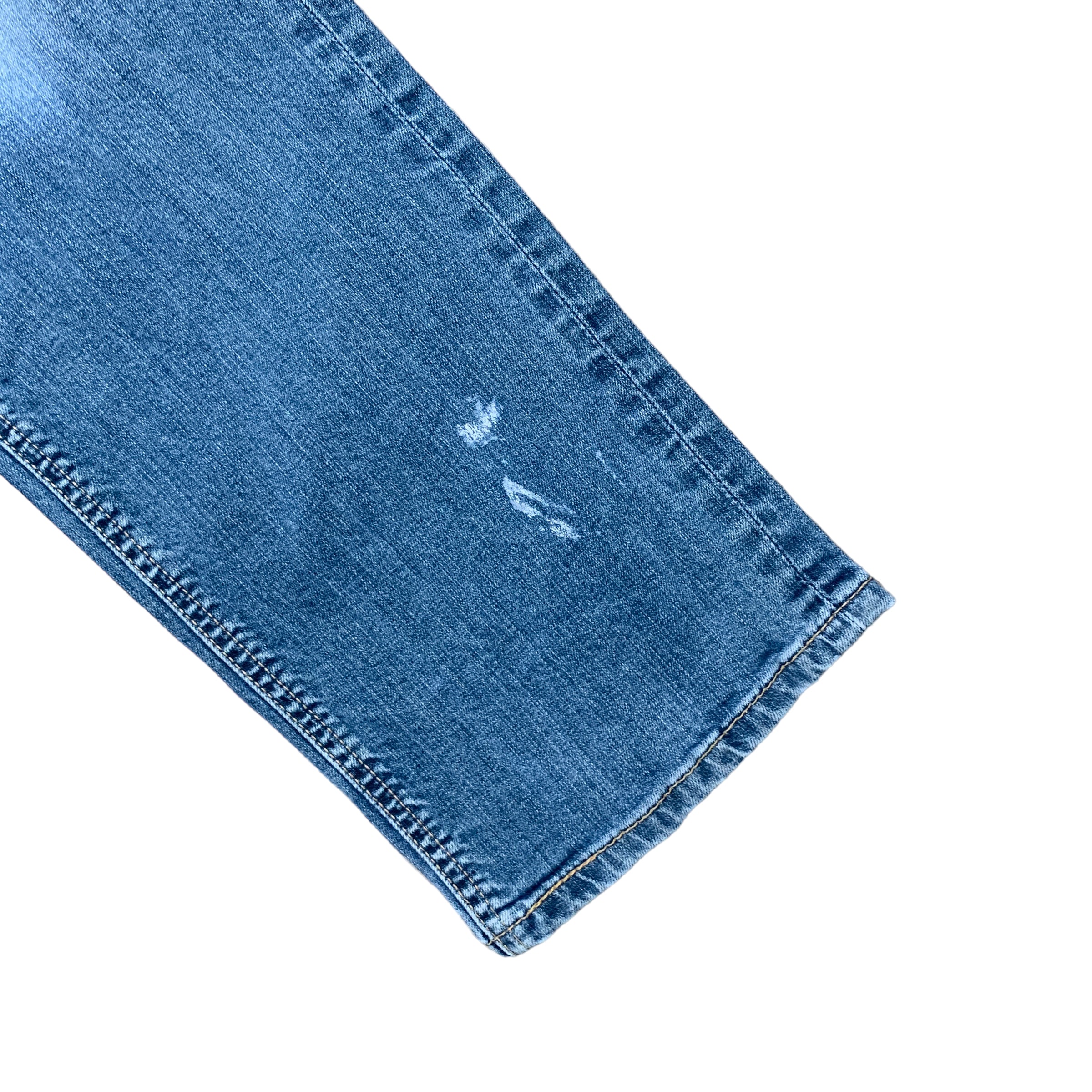 Levis 541 Jeans W34 L30 Mens Blue Athletic Taper Fit Stretch Denim