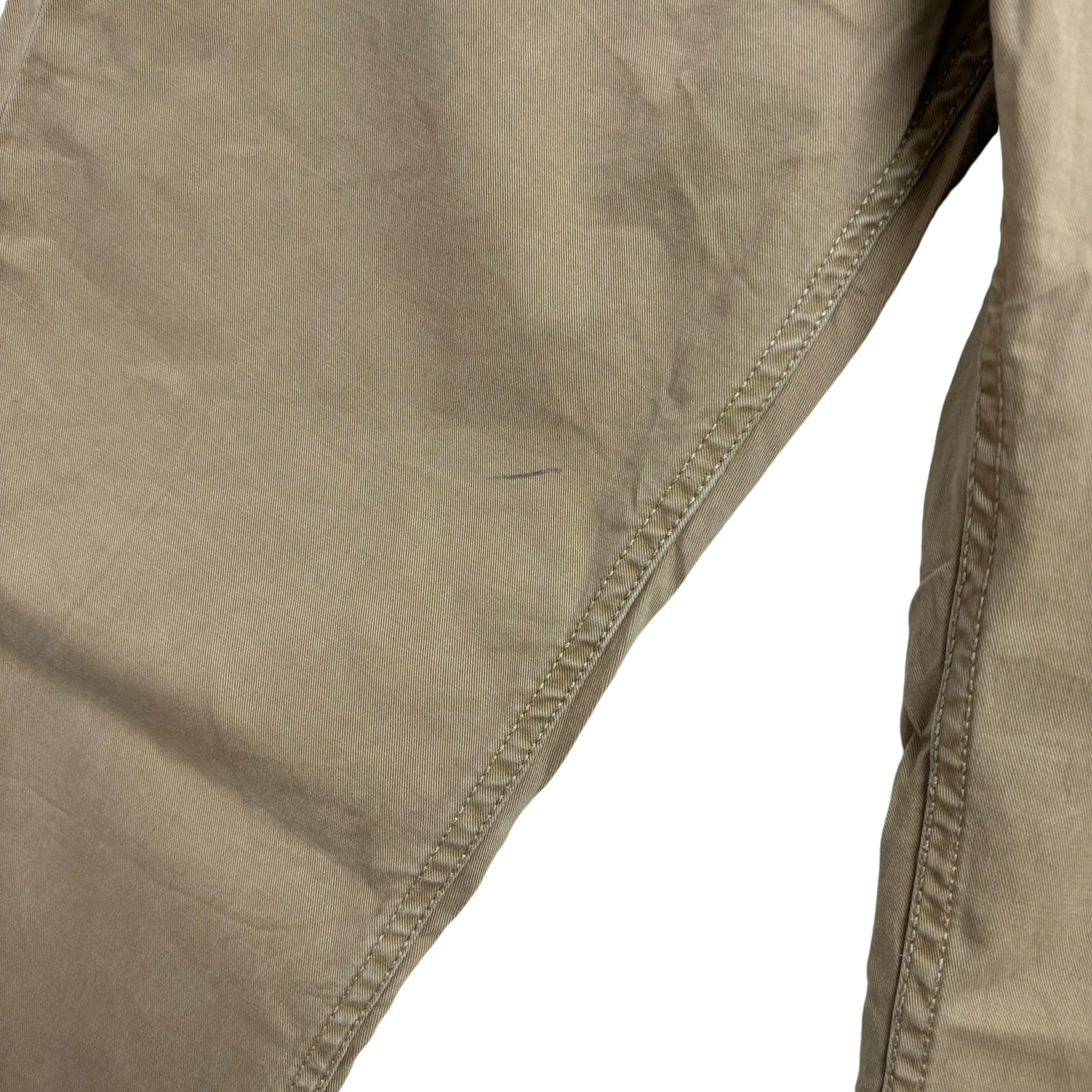 Levis 511 Trousers W33 L34 Mens Beige Tan Slim Fit Cotton Pants