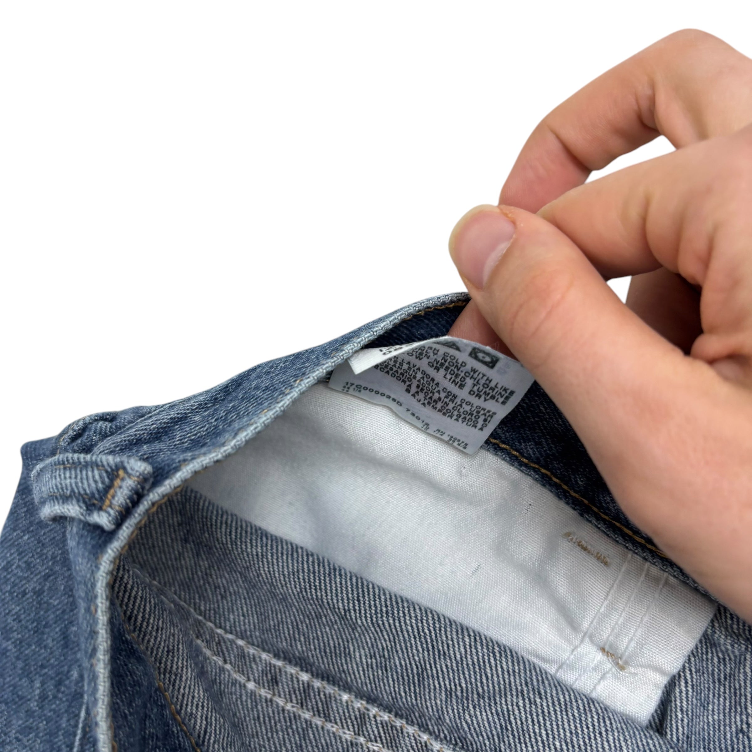 Wrangler Baggy Jorts W42 Mens Denim Shorts Mid Blue Relaxed Fit