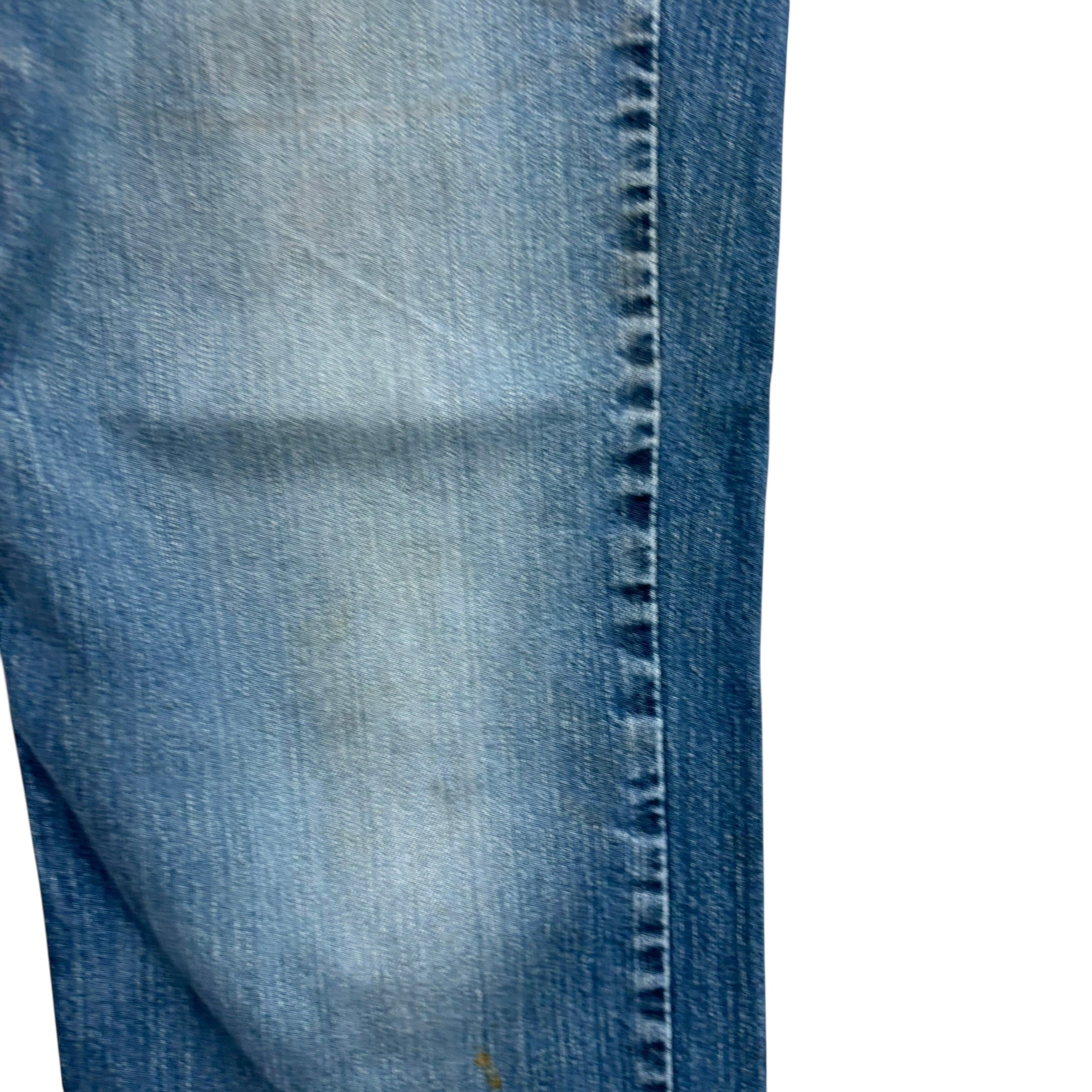 Levis 514 Jeans W33 L31 Mens Dark Blue Regular Straight Fit Stretch Denim (F)