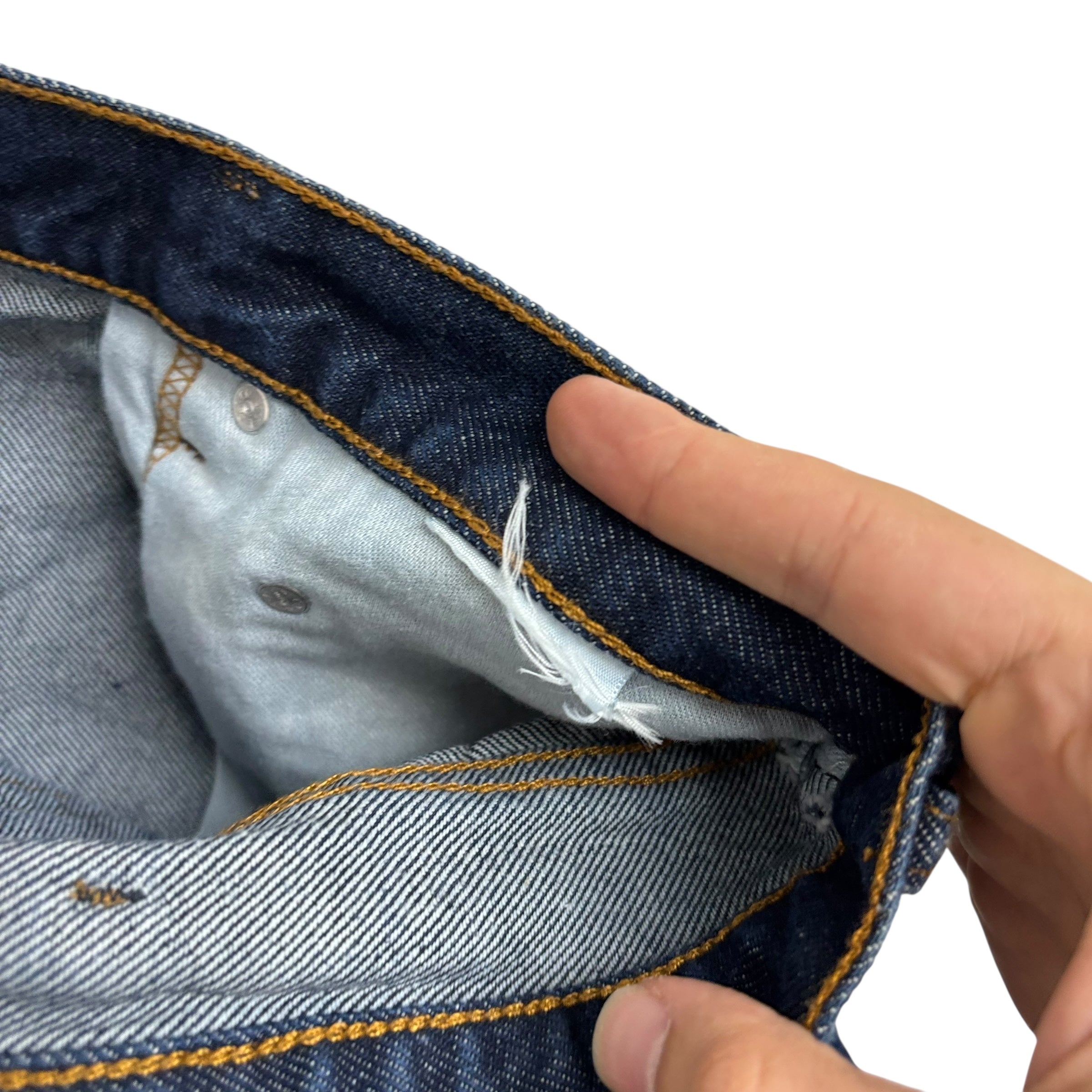 Levis 517 Jeans W42 L36 Mens Dark Blue Regular Bootcut Fit Denim