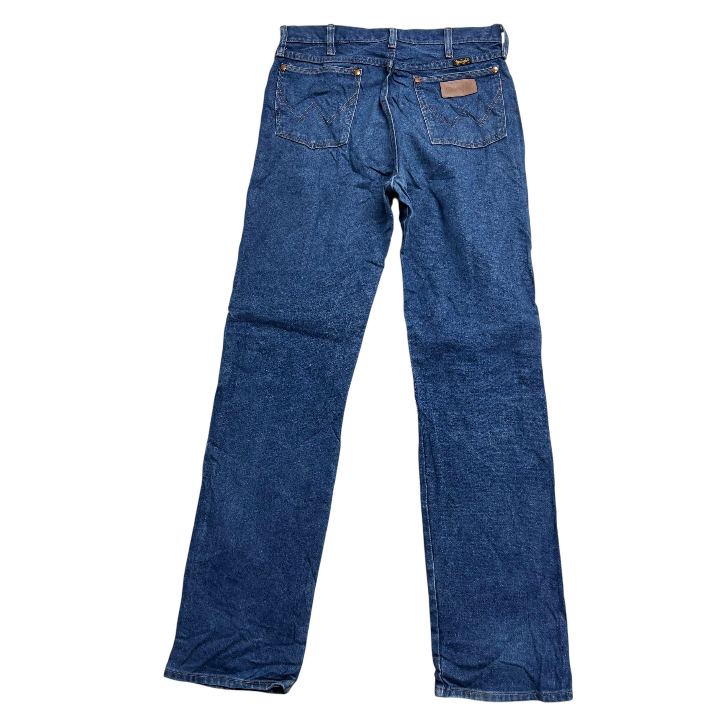 Wrangler Jeans Cowboy Cut W32 L34 Mens Dark Blue 13MWZ USA Made Vintage